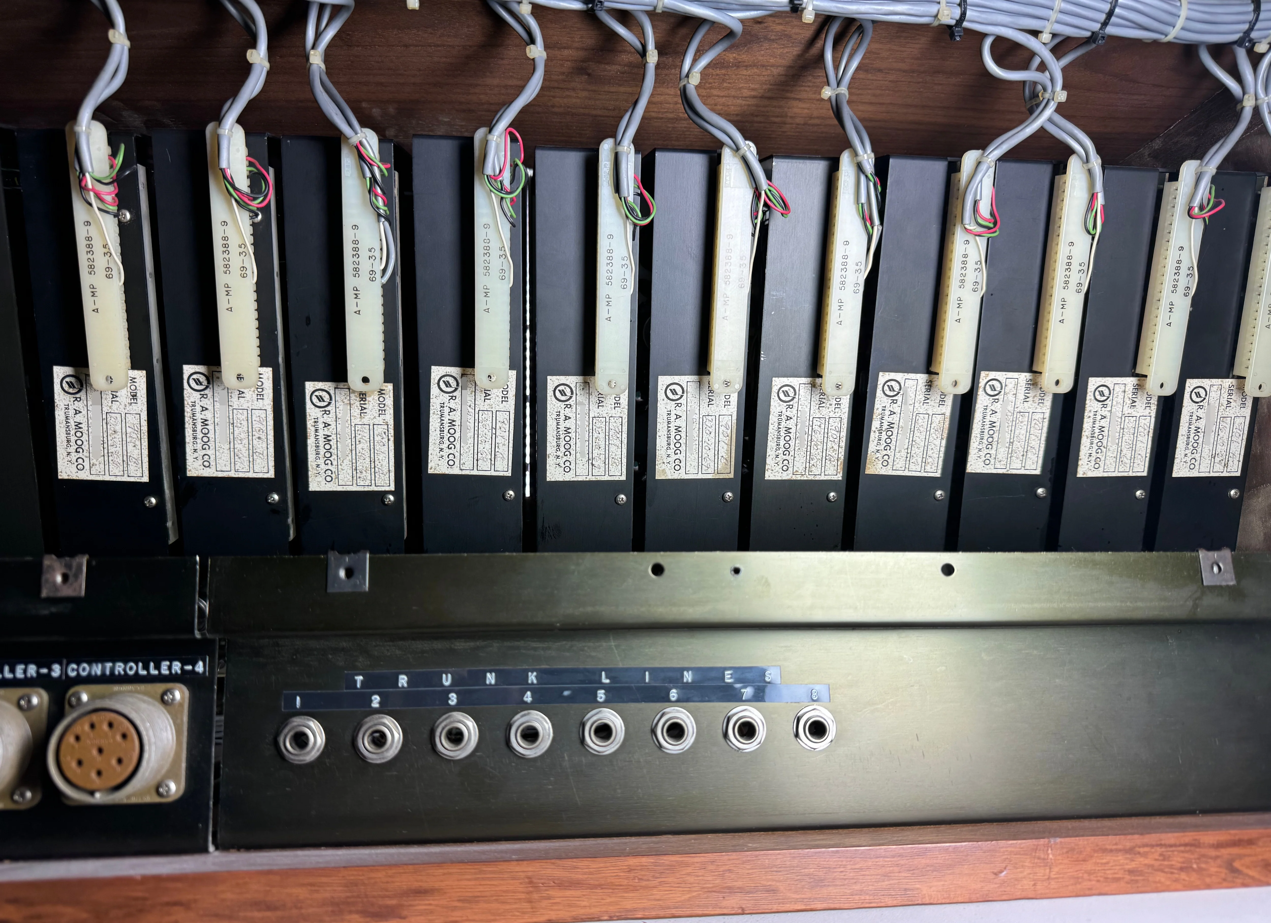 1969 Moog IIIc Vintage Modular Synth & Ribbon Controller - Image 28
