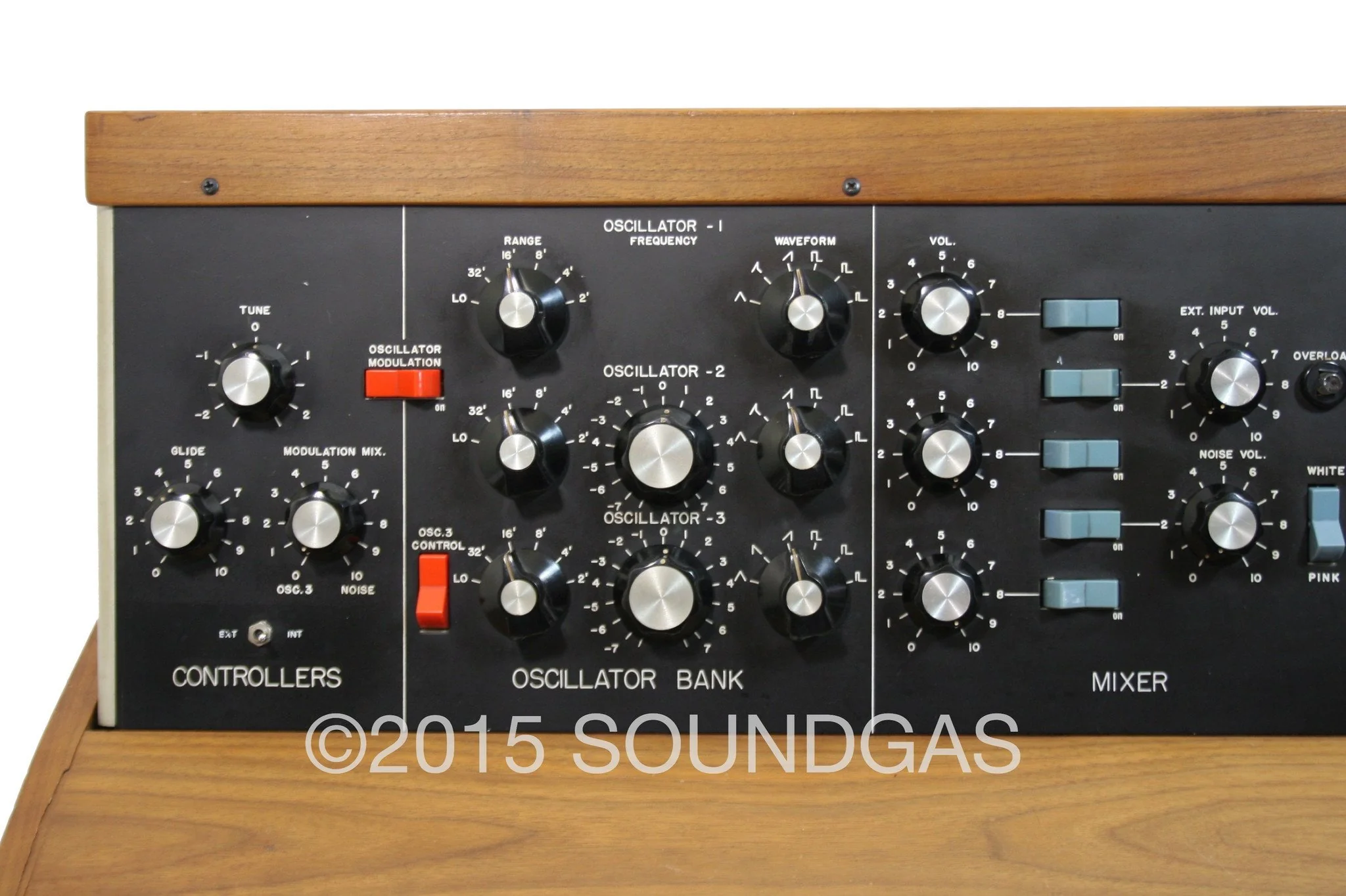 MOOG MUSIC MINIMOOG MODEL D - muSonics spec - Image 12