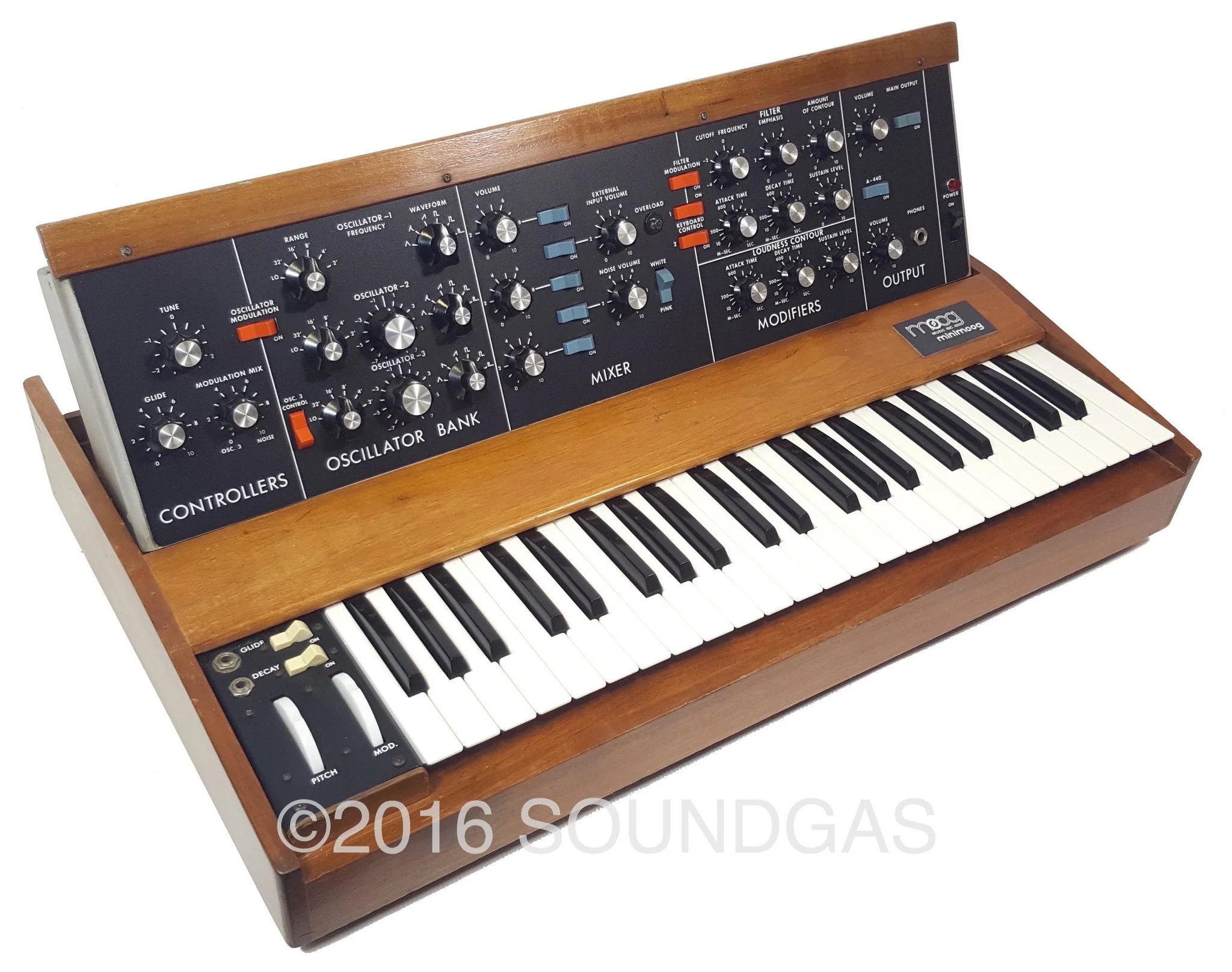 Moog 1973 Minimoog Model D - OptoKey - Image 7