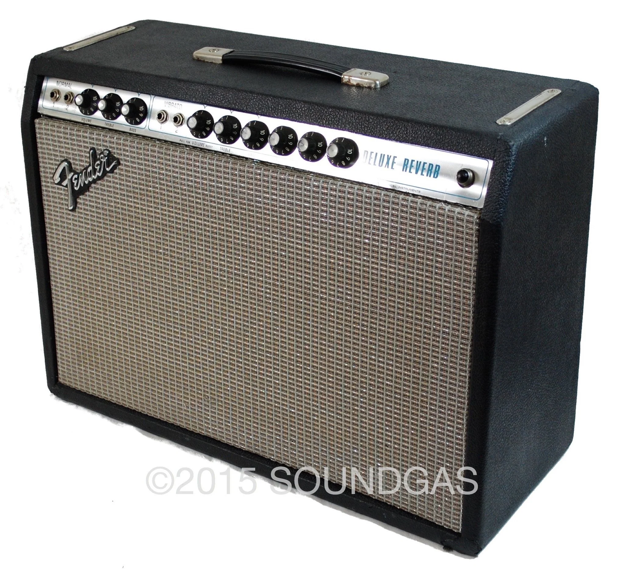FENDER DELUXE REVERB (Blackface Modified) - Image 6