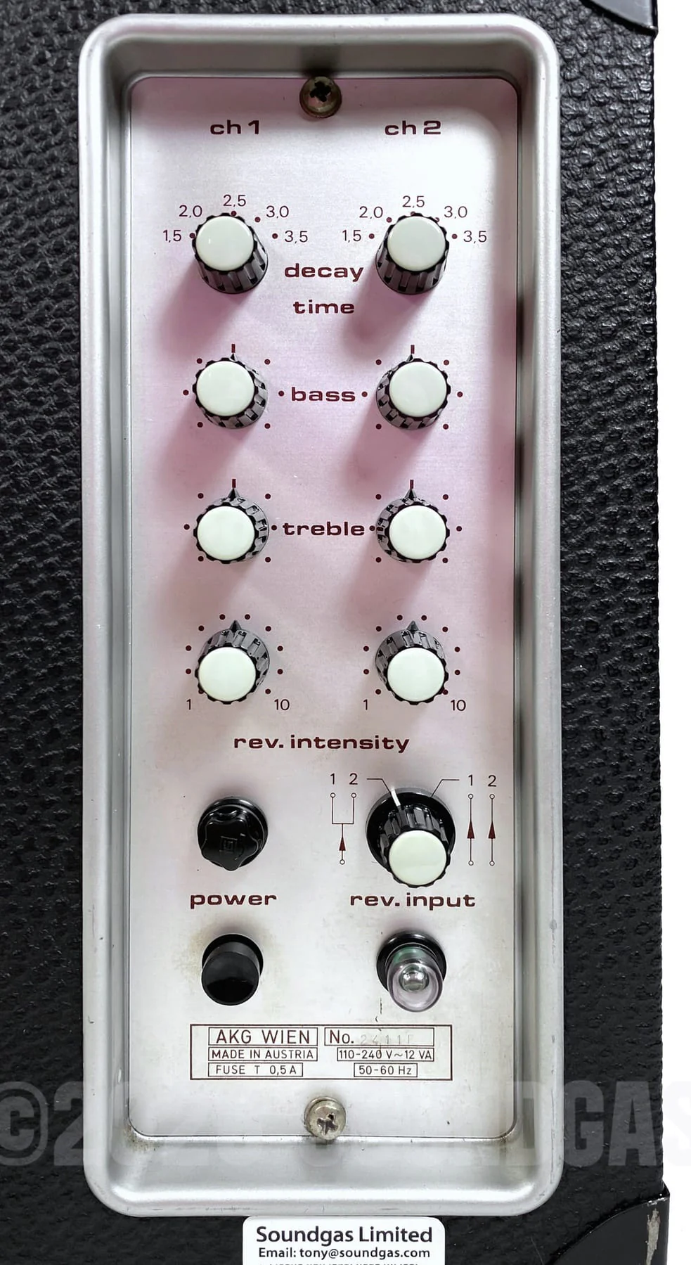 AKG Acoustics BX 15 Stereo Reverb Unit - Image 3