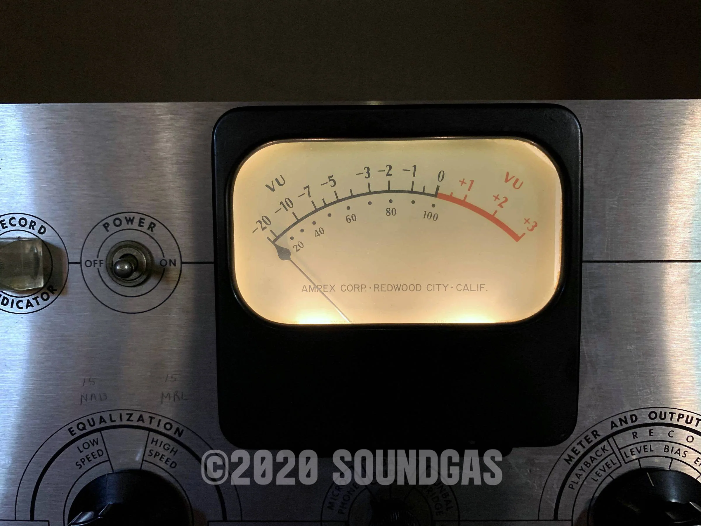 Ampex 350 Preamp - Image 2