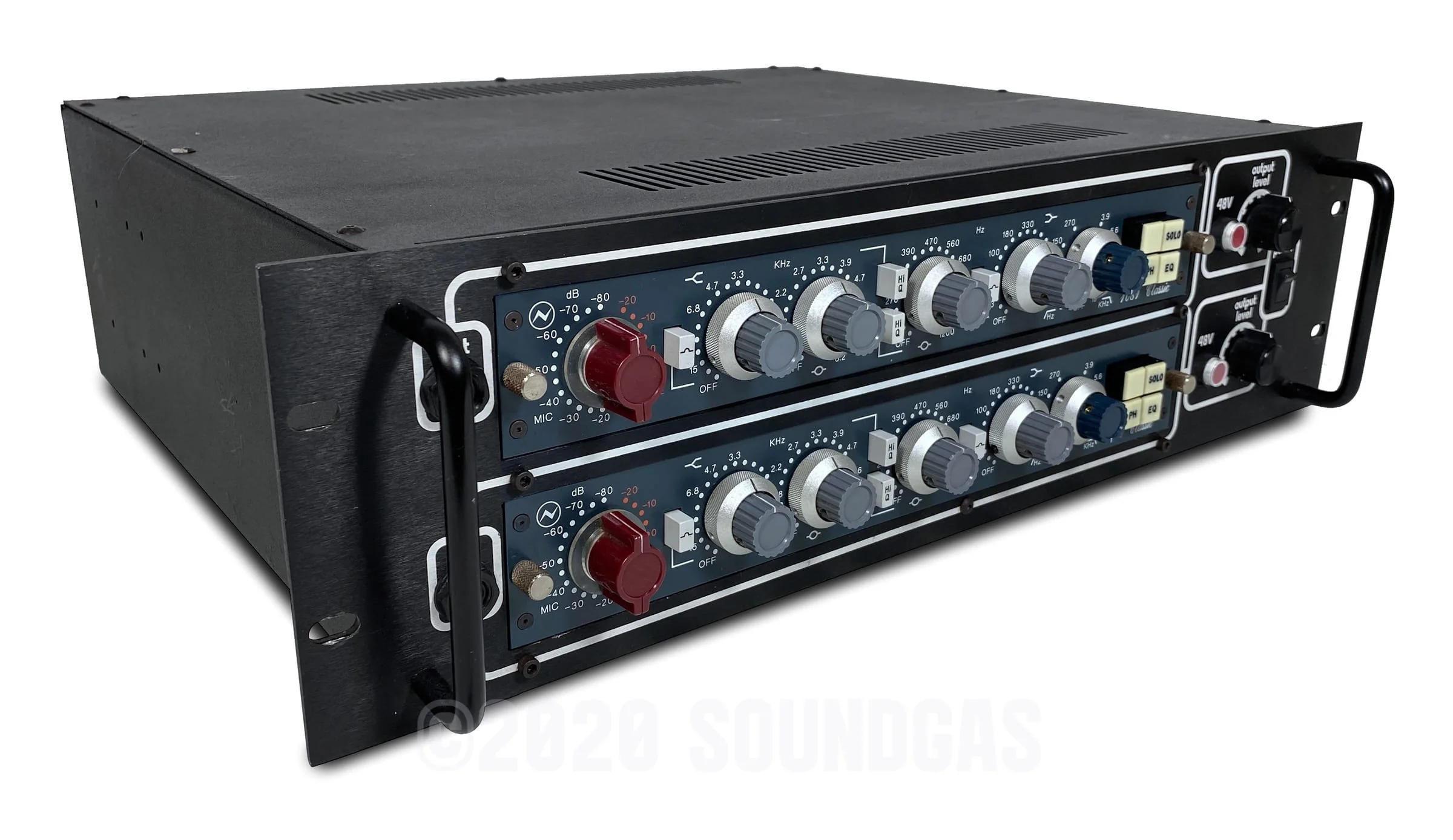 AMS Neve 1081 2 Channel Classic Eq/Pre Racked - Image 4