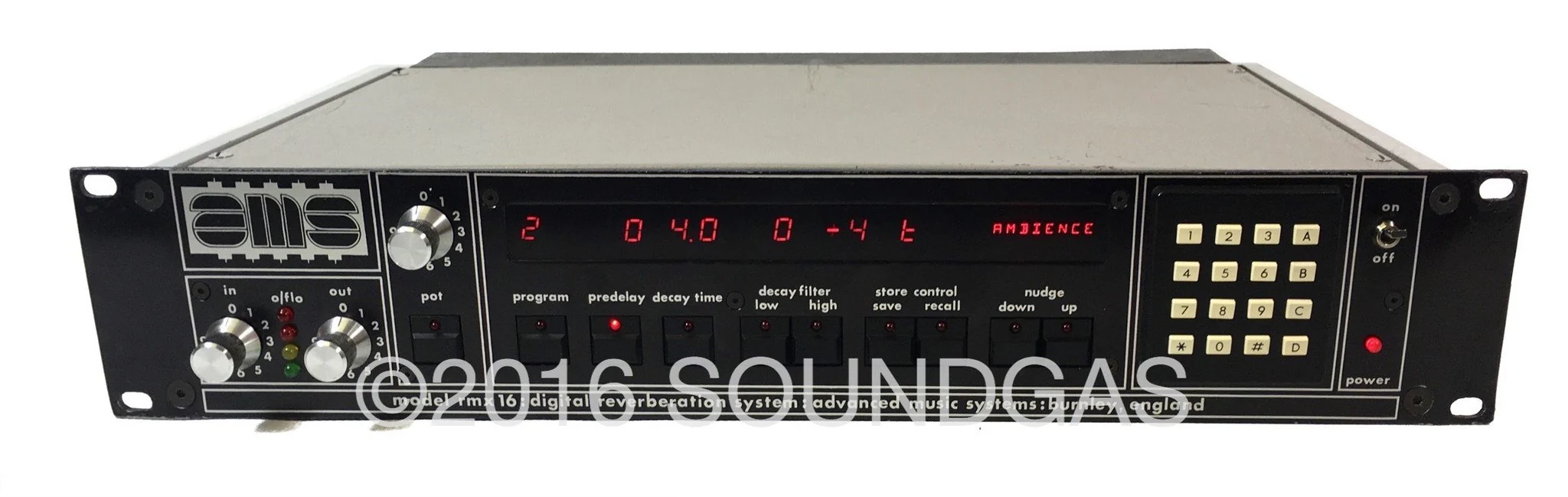AMS RMX-16 Digital Reverberation System - Image 10