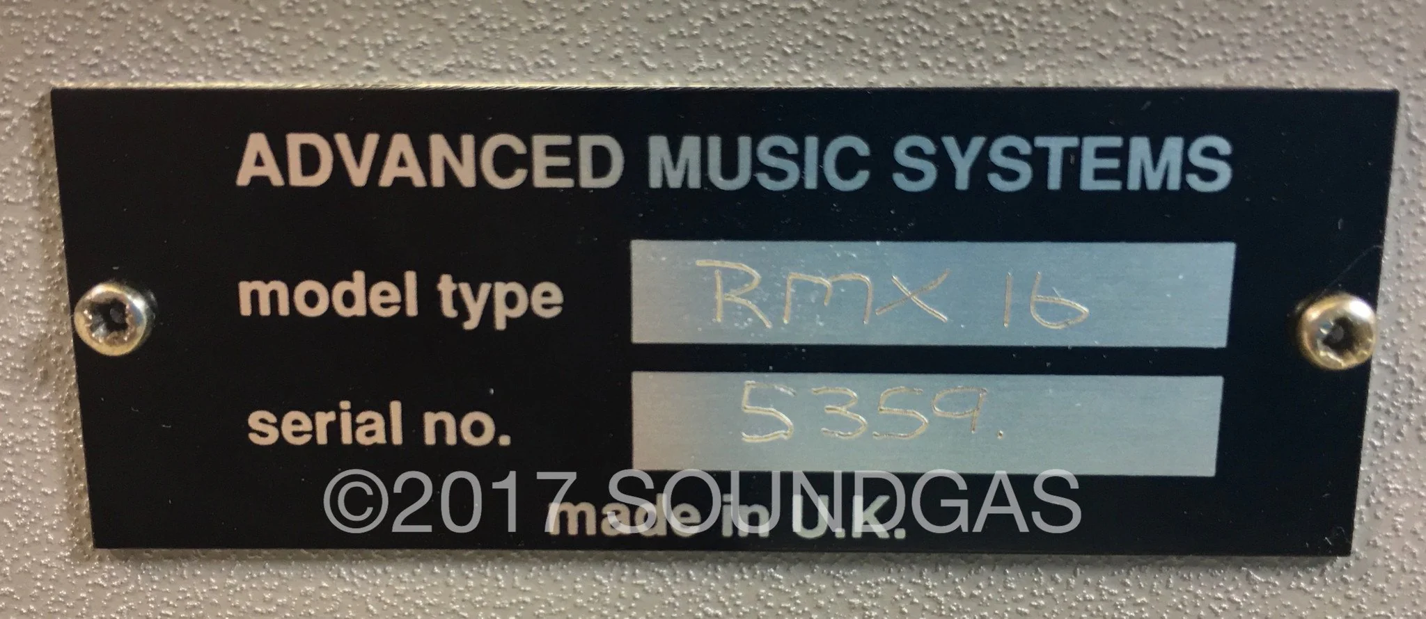 AMS RMX-16 Digital Reverberation System - Image 8