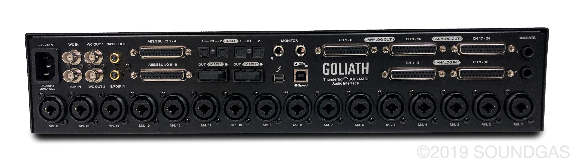 Antelope Audio Goliath + D-Sub Connectors - Image 5