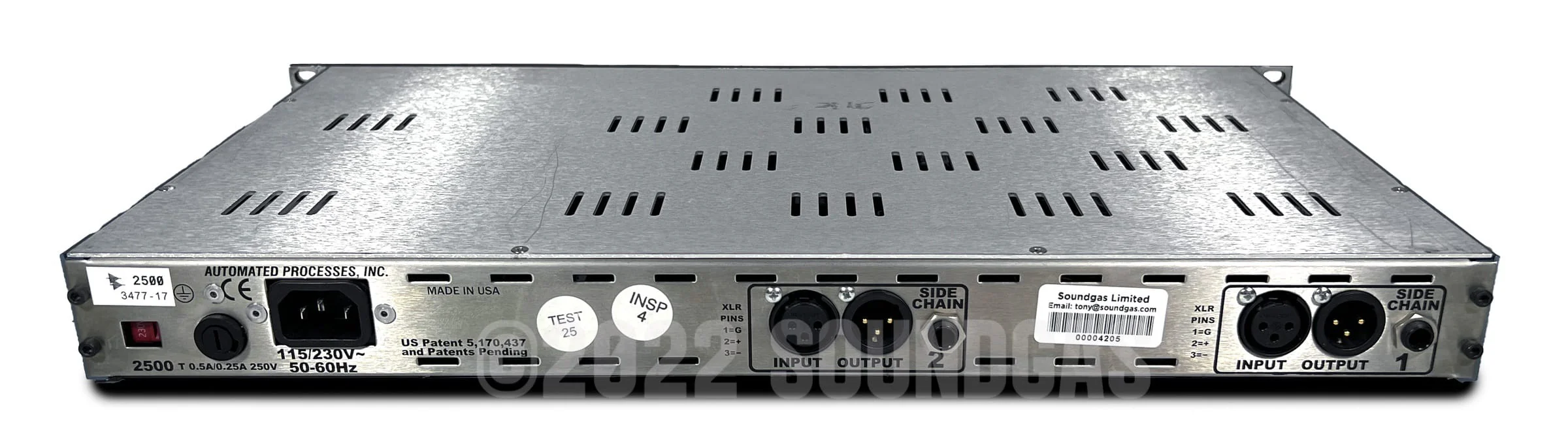 API 2500 Stereo Bus Compressor - Image 5