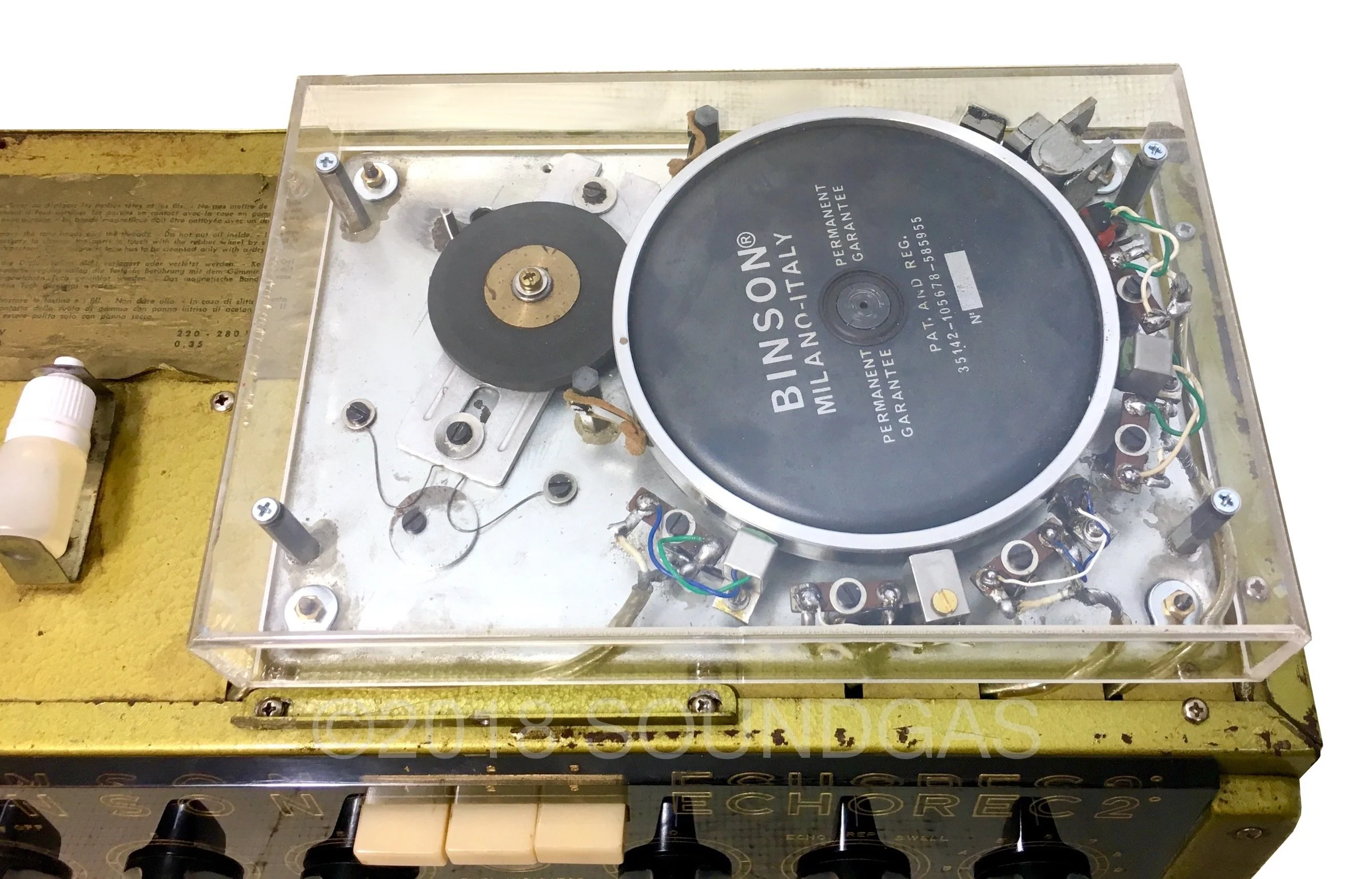 Binson Echorec 2º T7E (optional varispeed mod) - Image 11