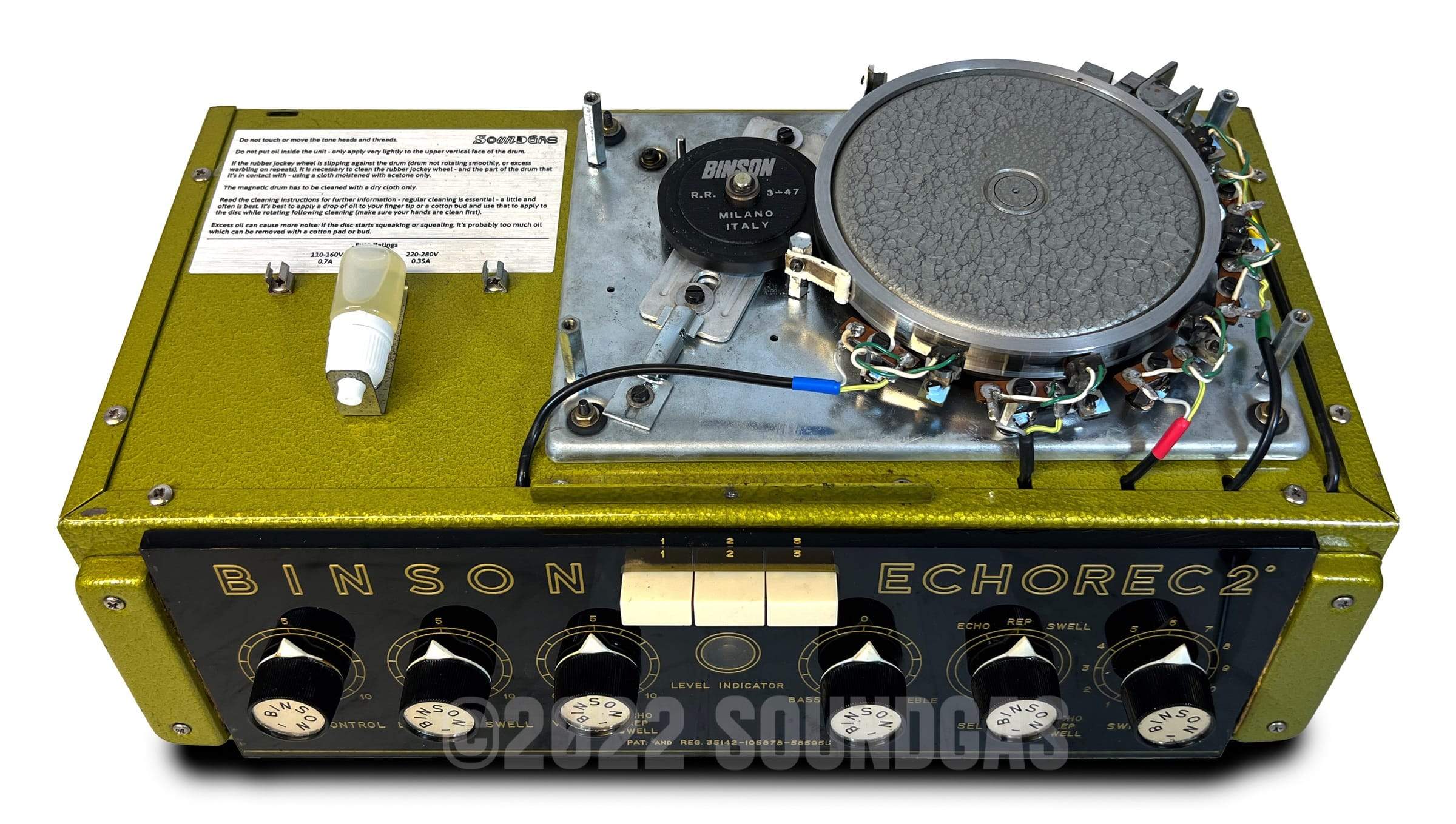 Binson Echorec 2 T7E Super-Slow Varispeed - Image 10