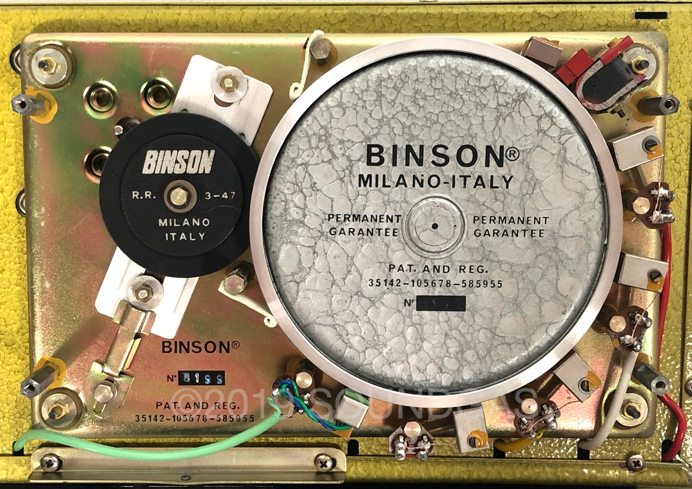 Binson Echorec 2º T7E Super-Slow Varispeed - Image 11