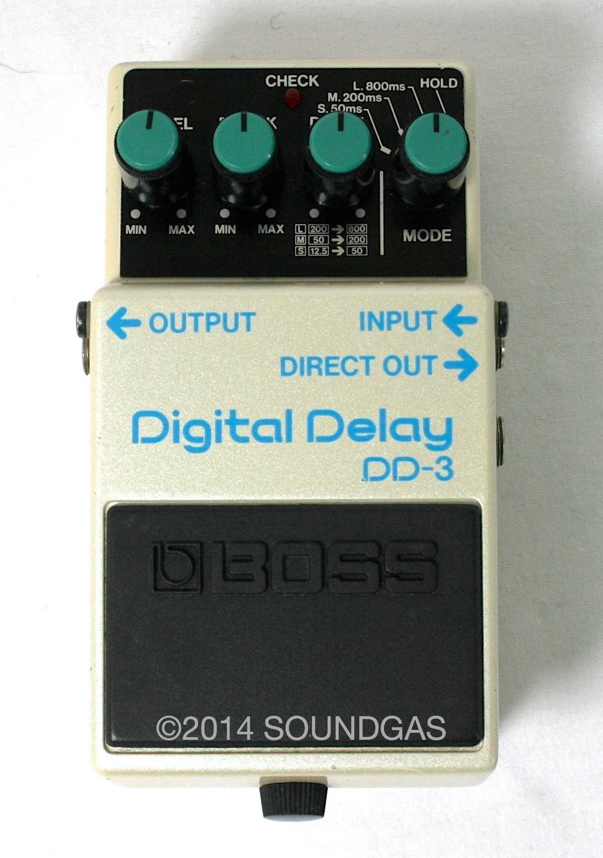 BOSS DD-3 DIGITAL DELAY - Version 1 / Japan / Long Chip - Image 4