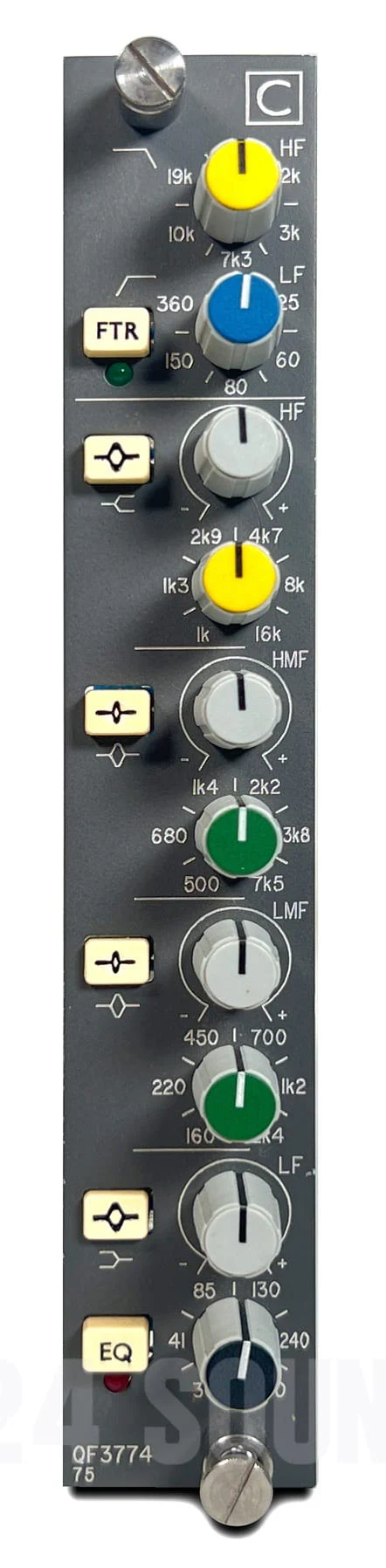 Calrec Q Series EQ QF3774 Module - Recapped - Image 2