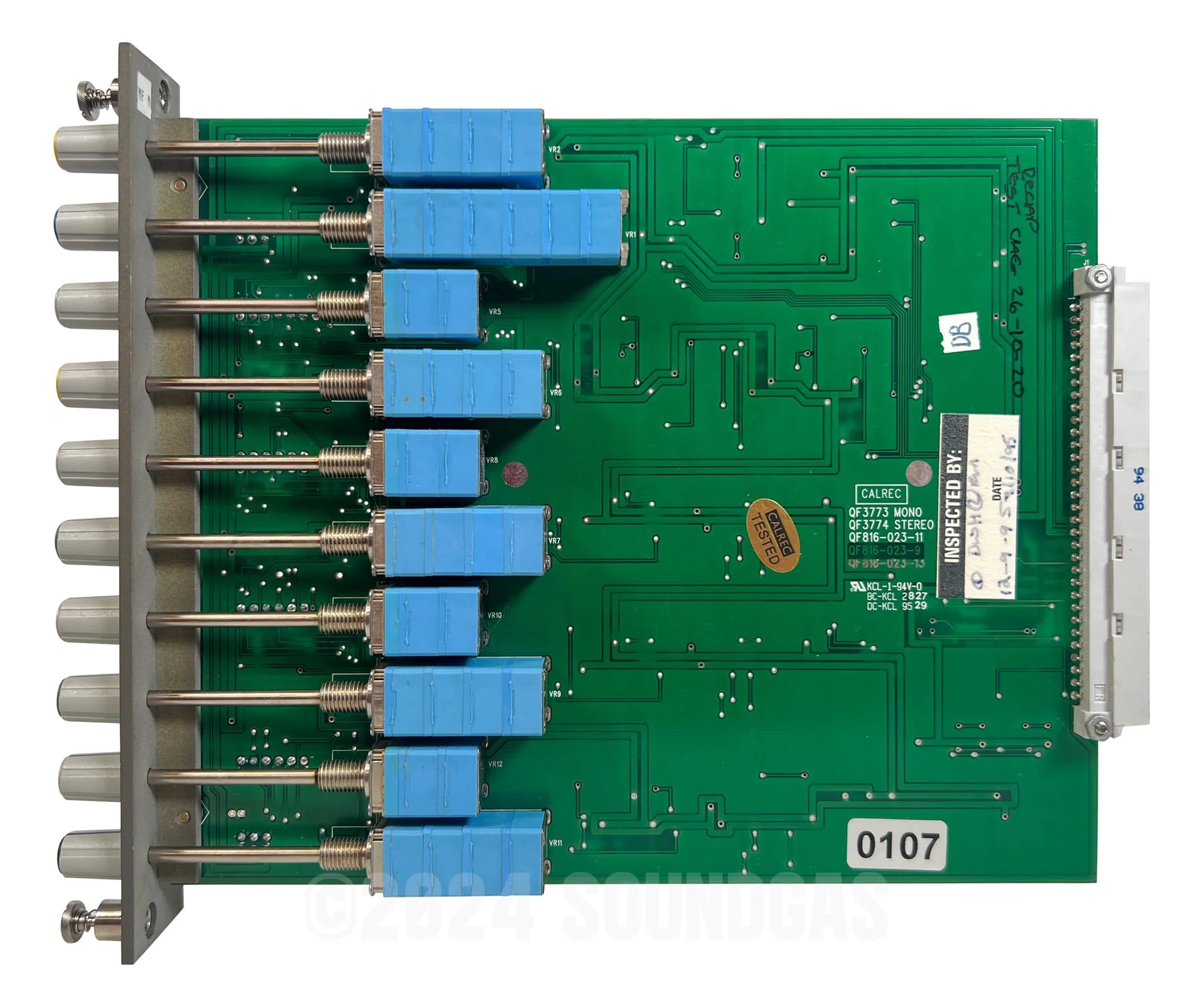 Calrec Q Series EQ QF3774 Module - Recapped - Image 3