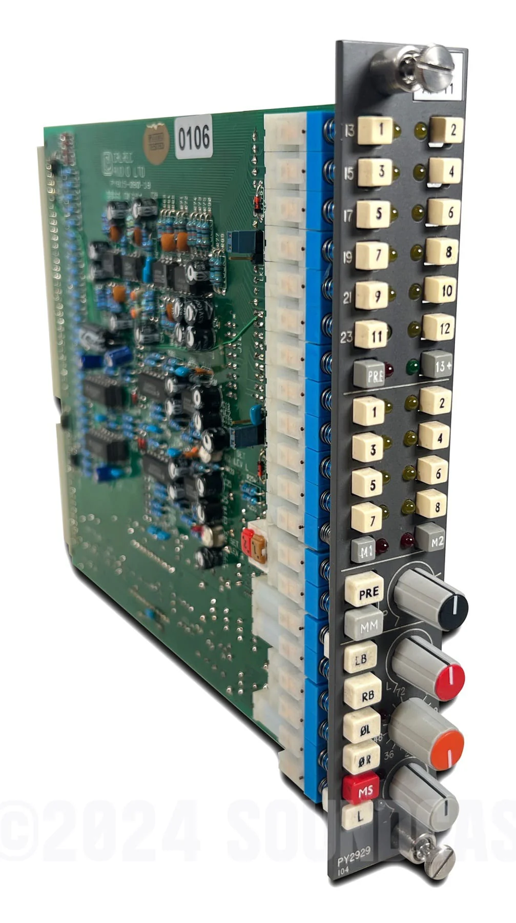 Calrec Q Series PY2929 Input Module - Recapped - Image 6