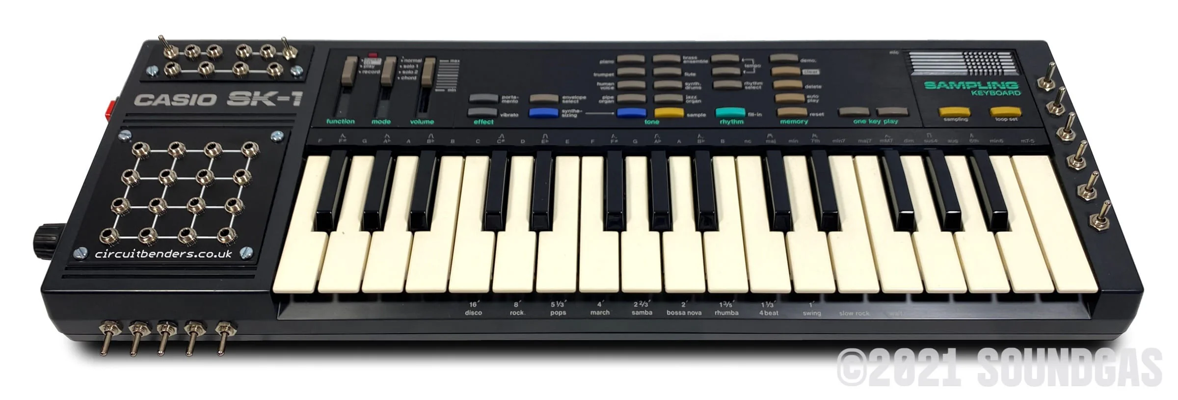 Casio SK-1 Sampling Keyboard Circuitbent - Image 7