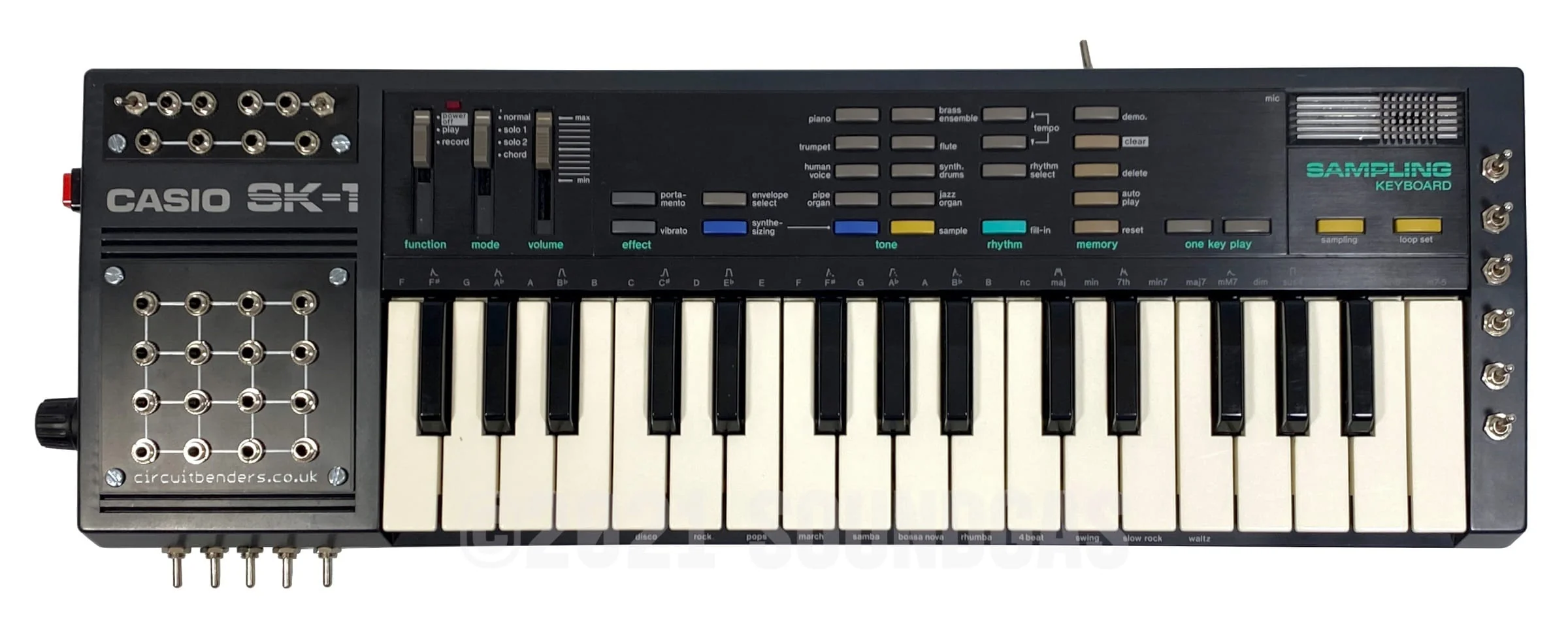 Casio SK-1 Sampling Keyboard Circuitbent - Pre-Order - Image 2