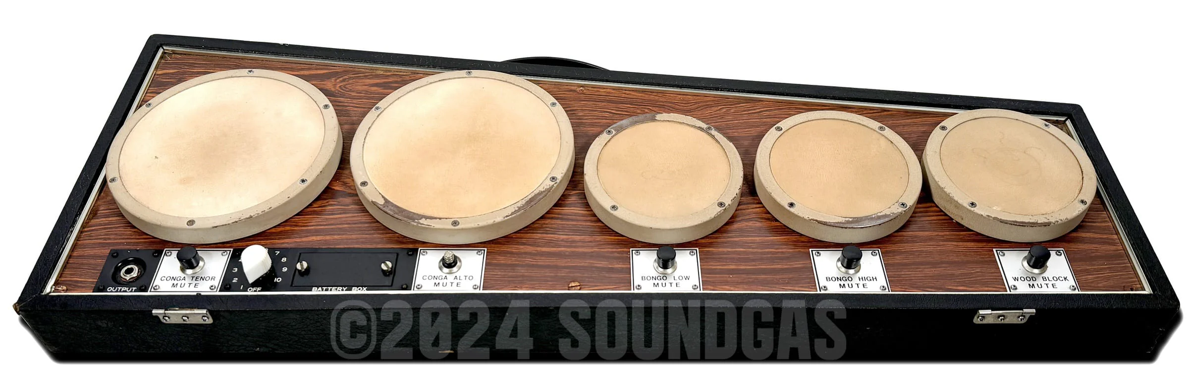 CBS Masterworks (Mica-Sonic) Electronic Bongos / Percussion - Image 3
