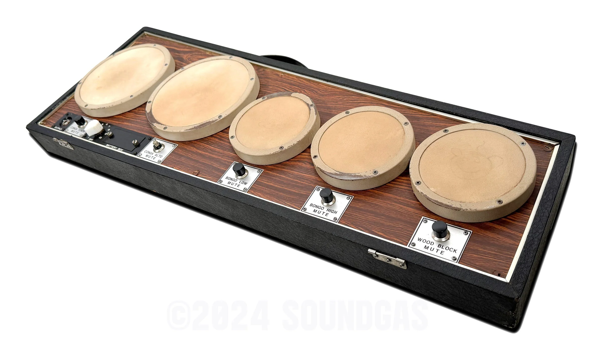 CBS Masterworks (Mica-Sonic) Electronic Bongos / Percussion - Image 4