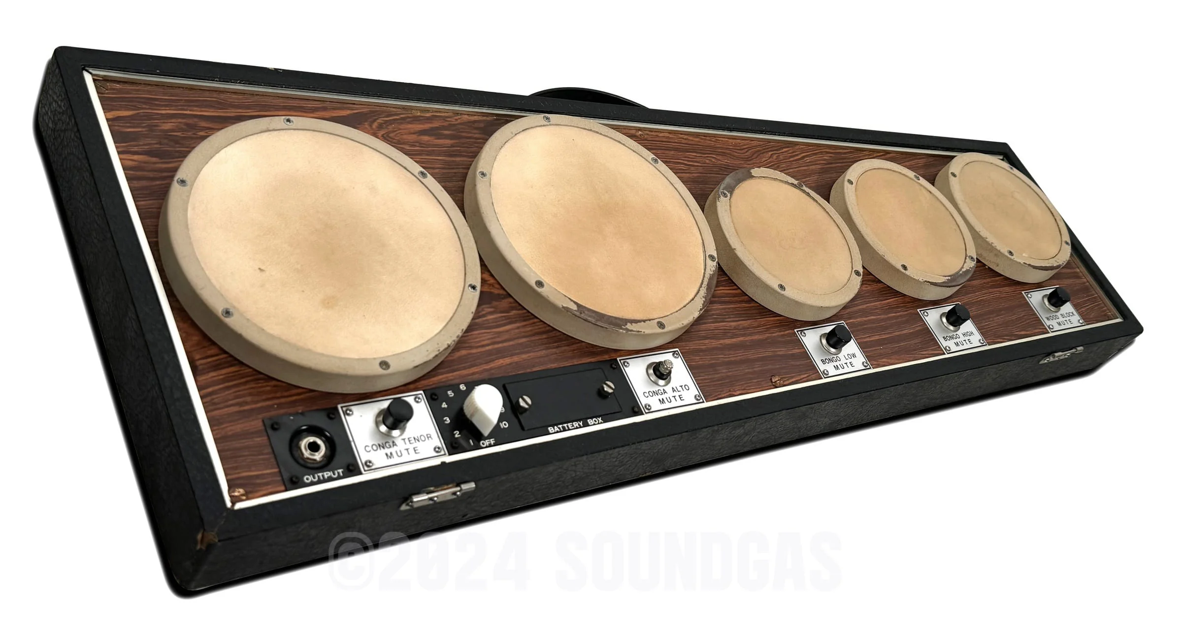 CBS Masterworks (Mica-Sonic) Electronic Bongos / Percussion - Image 5