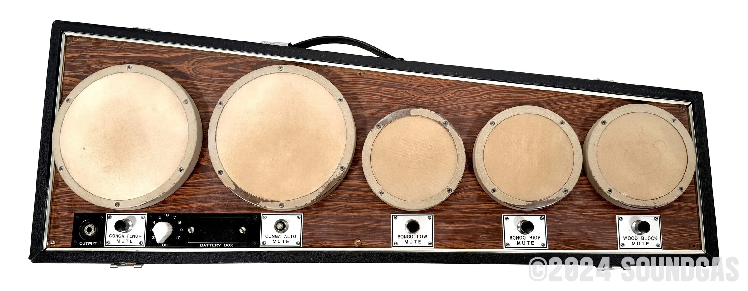CBS Masterworks (Mica-Sonic) Electronic Bongos / Percussion - Image 6