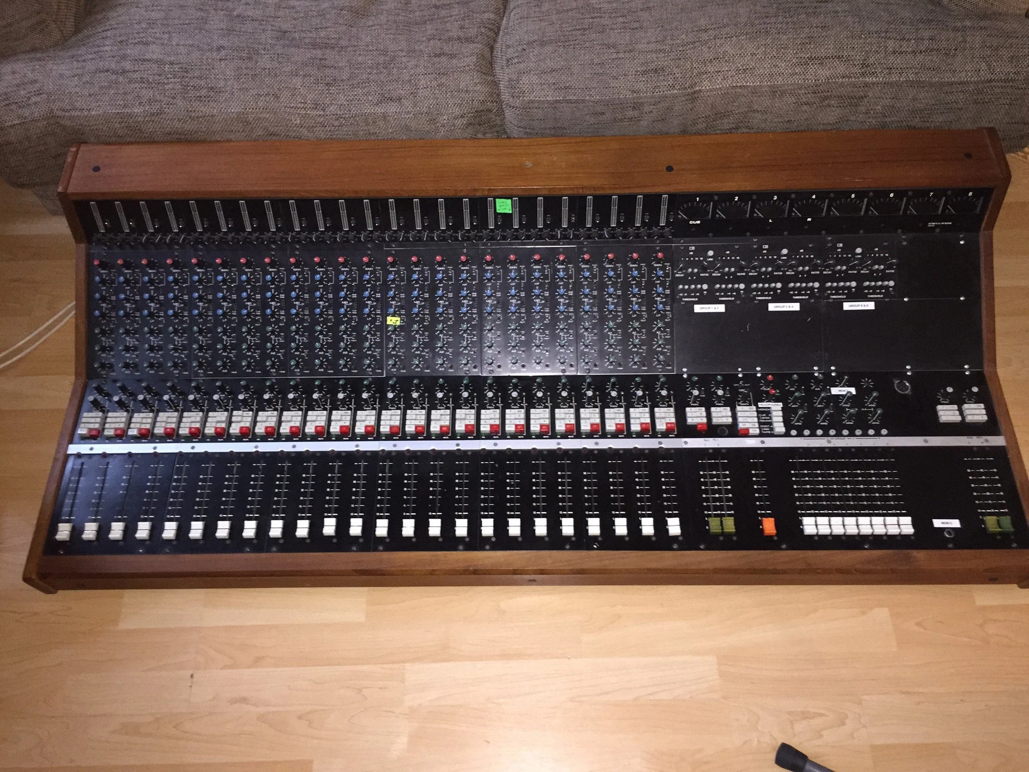 Chilton QM3 - 24-8-2 Mixing console - ex-BBC - Image 9