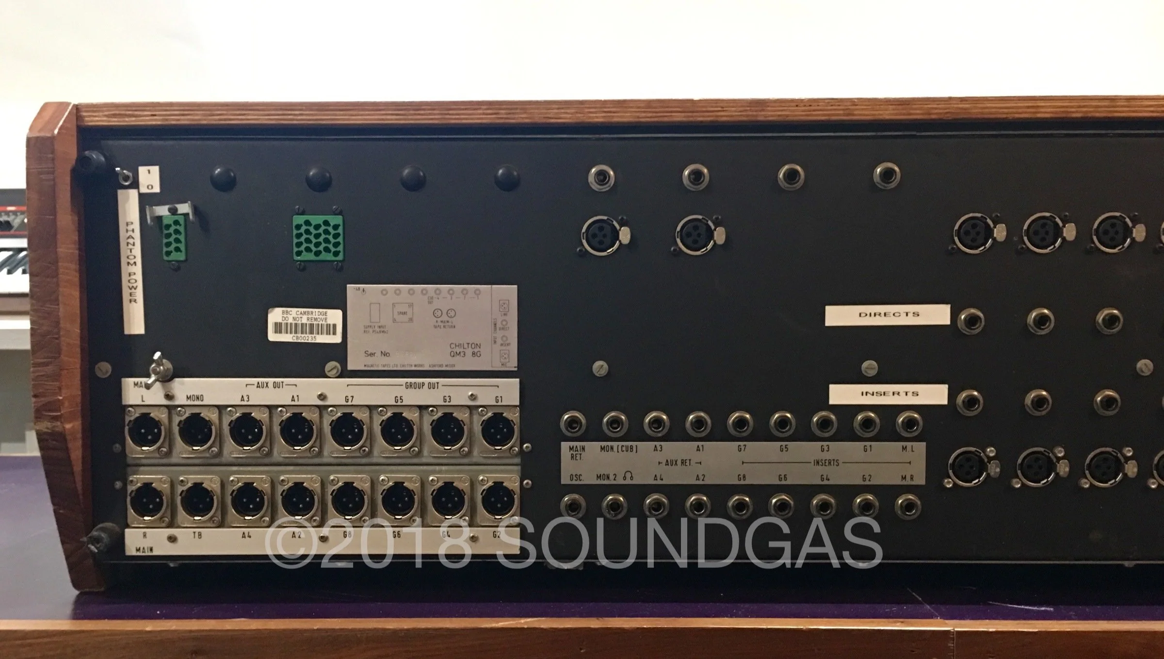 Chilton QM3 - 24-8-2 Mixing console - ex-BBC - Image 8