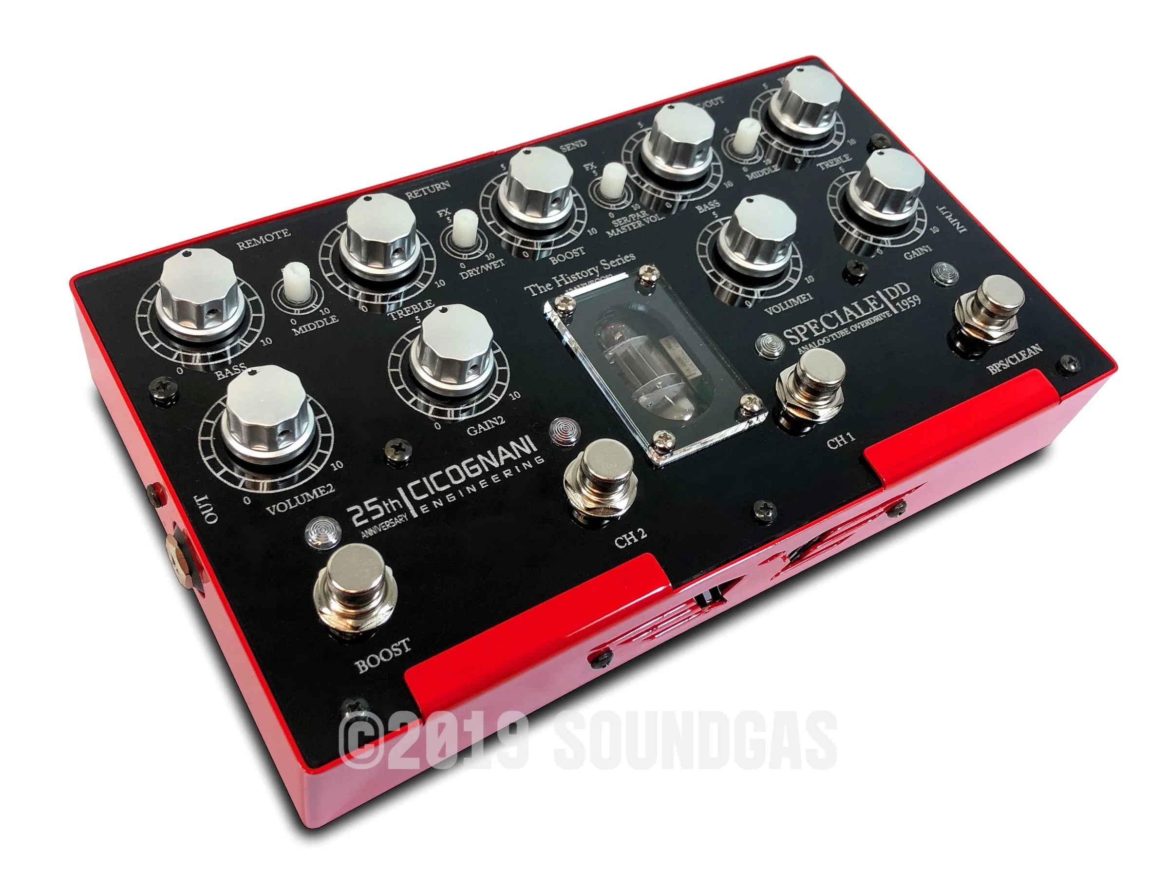 Cicognani Engineering Speciale DD 1959 Analog Tube Overdrive - Image 4