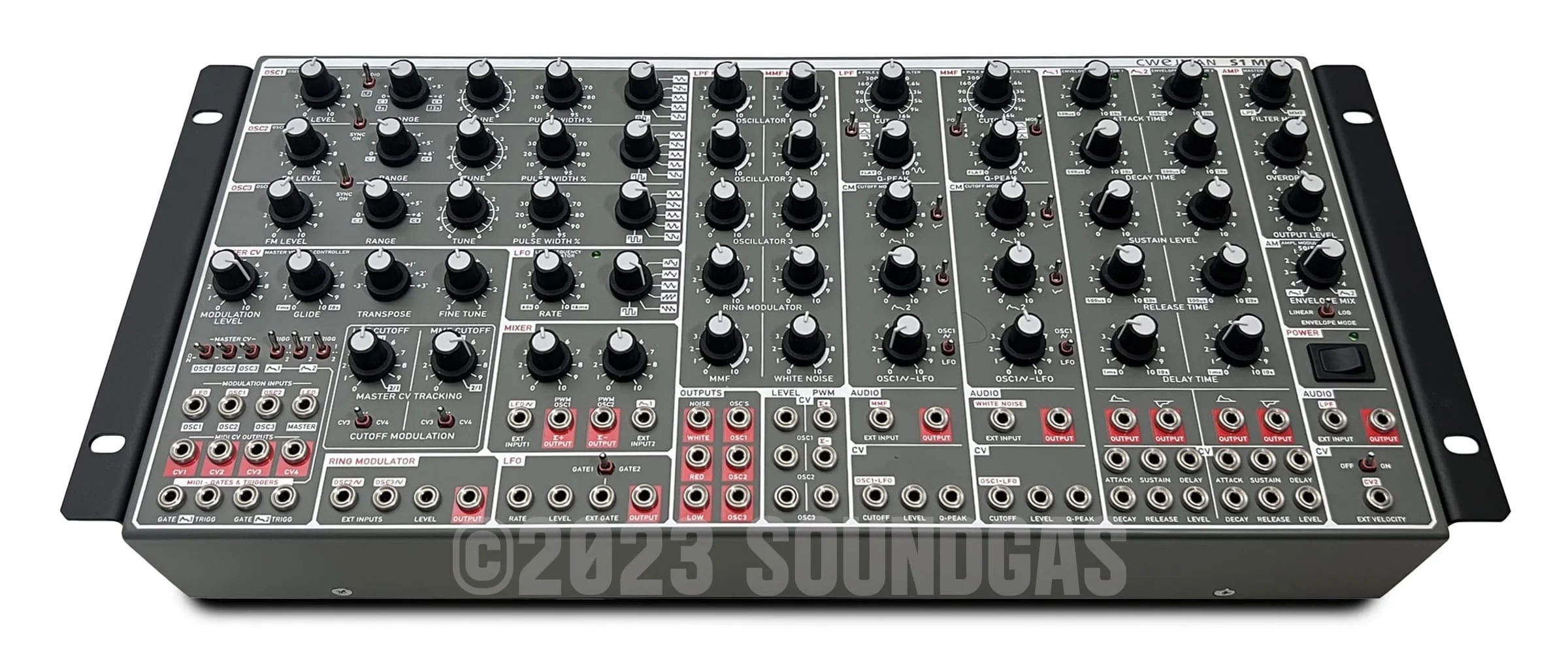 Cwejman S1 Mk2 Semi-Modular Analogue Synthesizer - Image 3