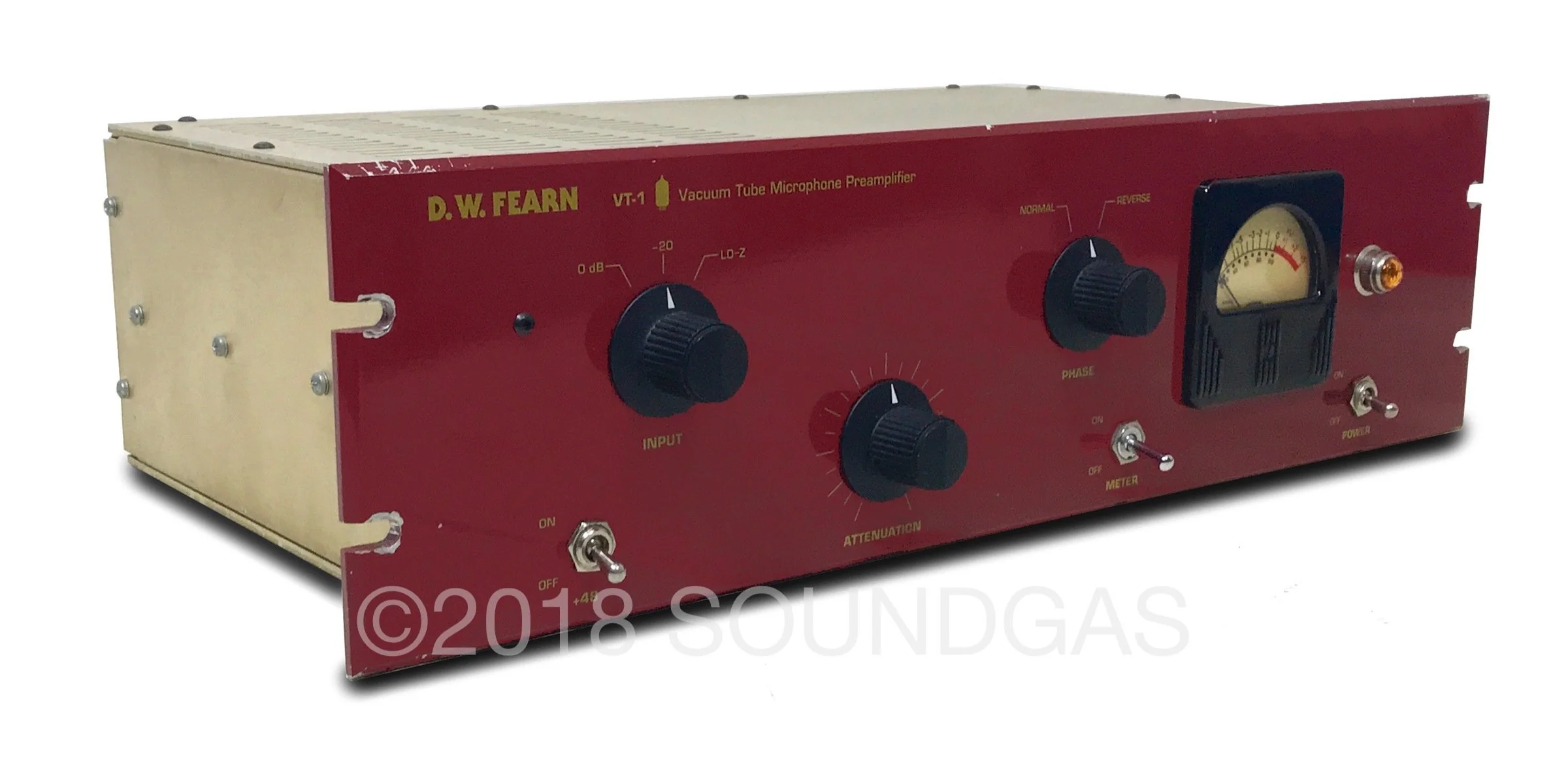 D.W. Fearn VT-1 Vacuum Tube Microphone Preamplifier - Image 3