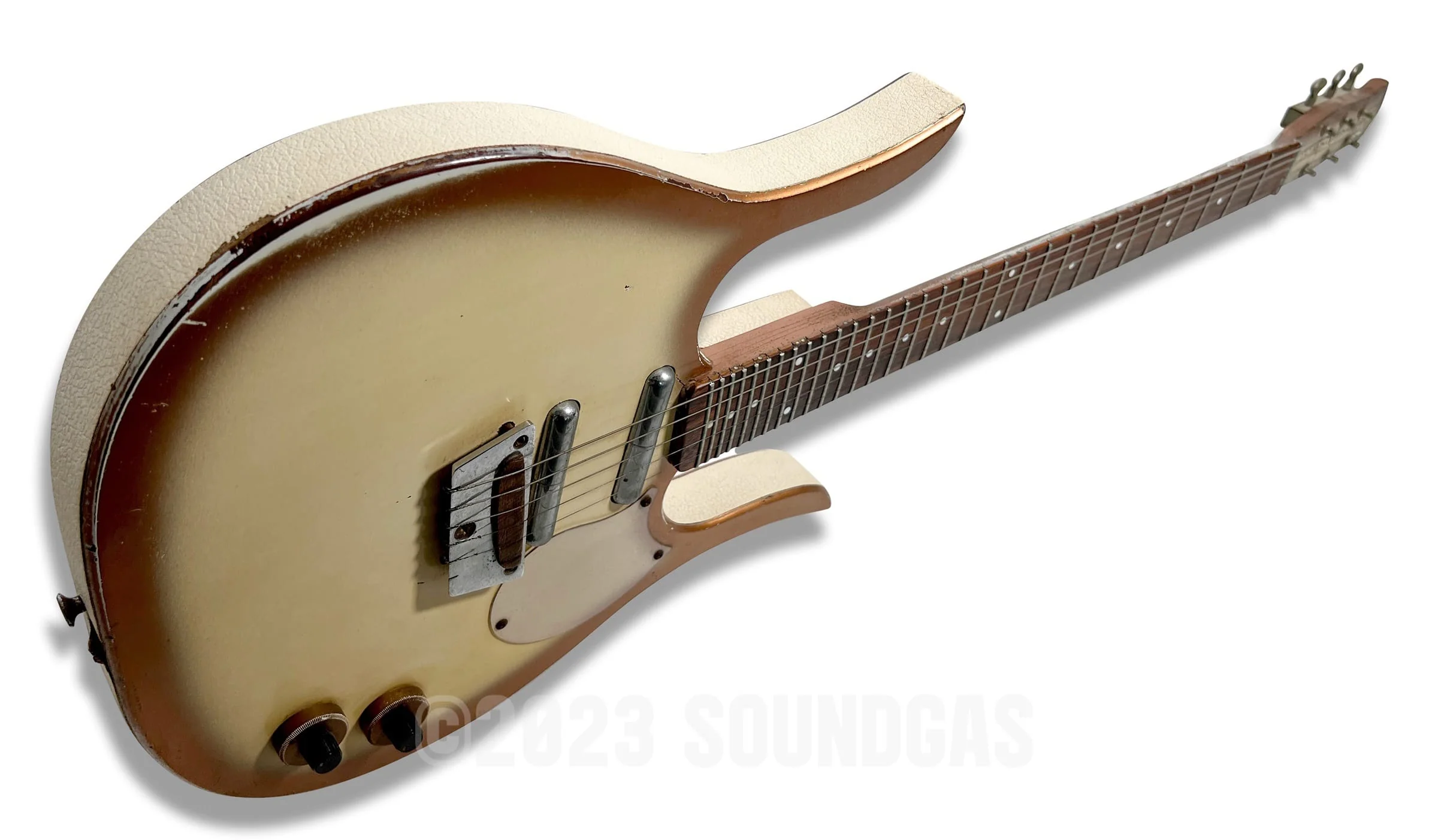 Danelectro Guitarlin Longhorn Guitar - Image 12