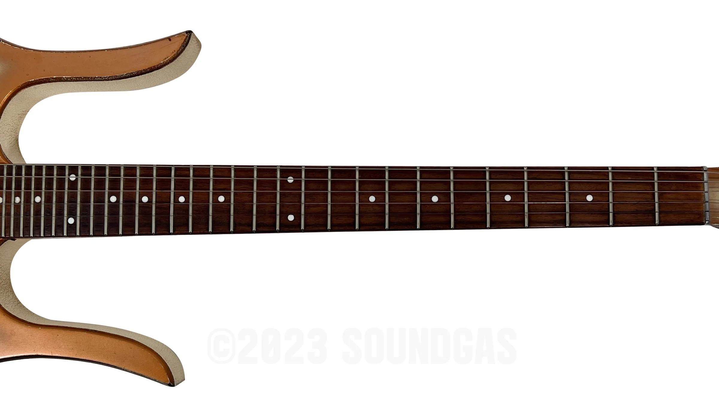 Danelectro Guitarlin Longhorn Guitar - Image 3