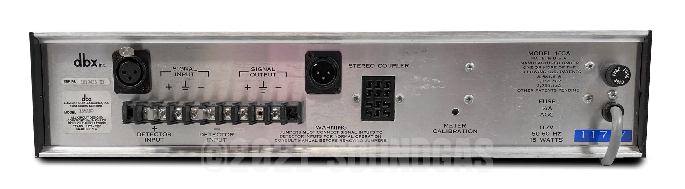 DBX Model 165A - Image 5