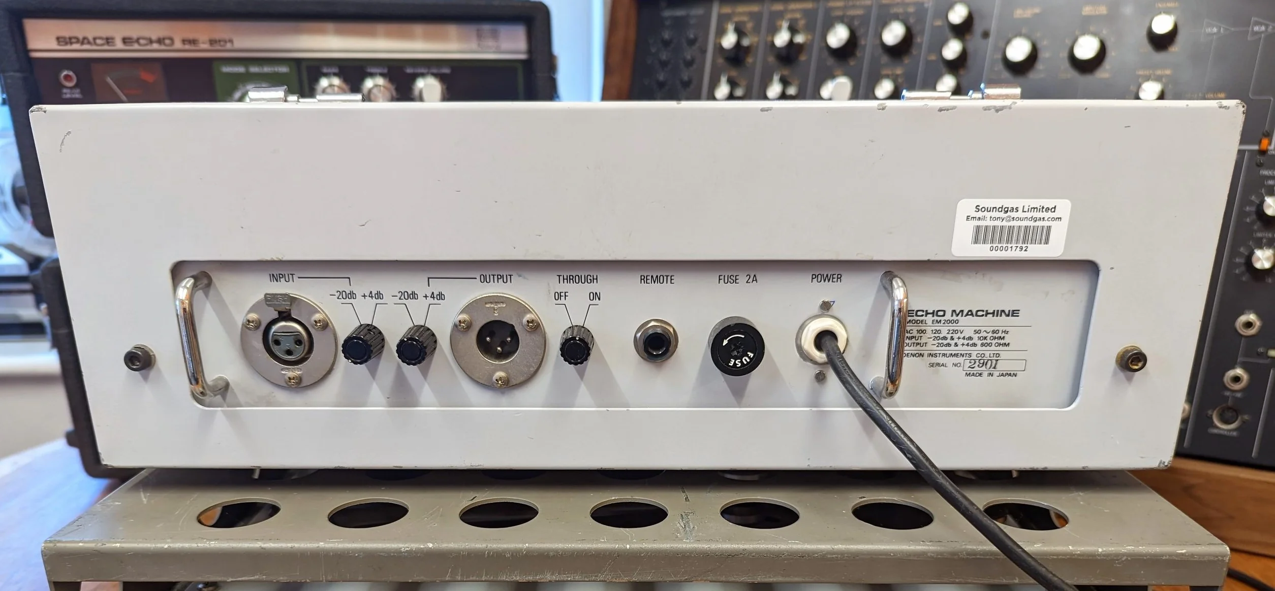 Denon DIC EM-2000 1/2" Tape Echo - Image 5