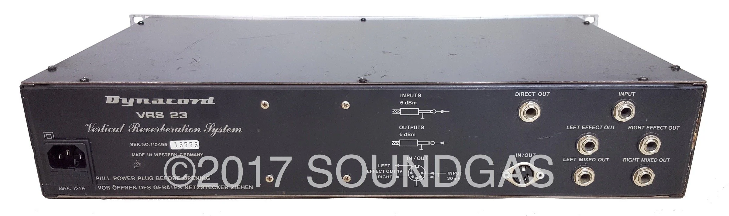 Dynacord VRS 23 Vertical Reverberation System - Image 5