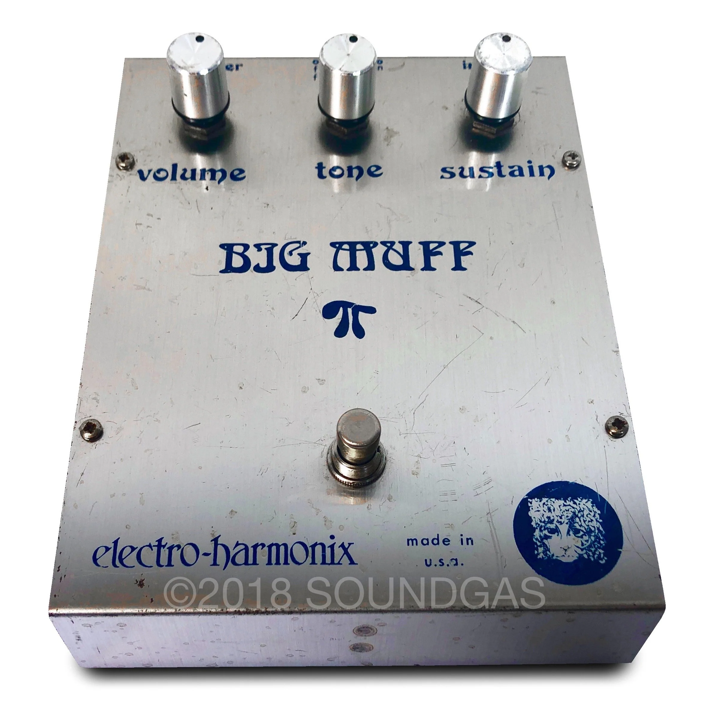 Electro-Harmonix Big Muff Pi V2 Ram's Head (Violet) - Image 2