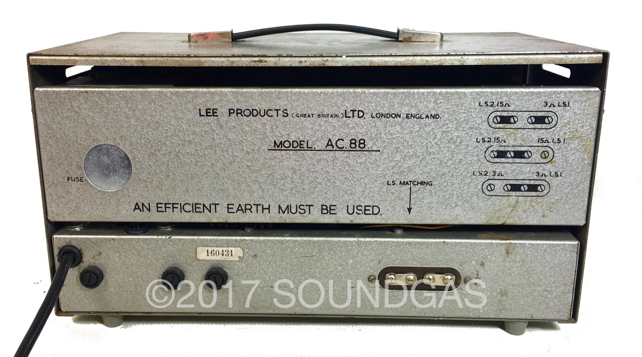 Elpico AC88 (Sound City Super 20) PA Amp - Image 7