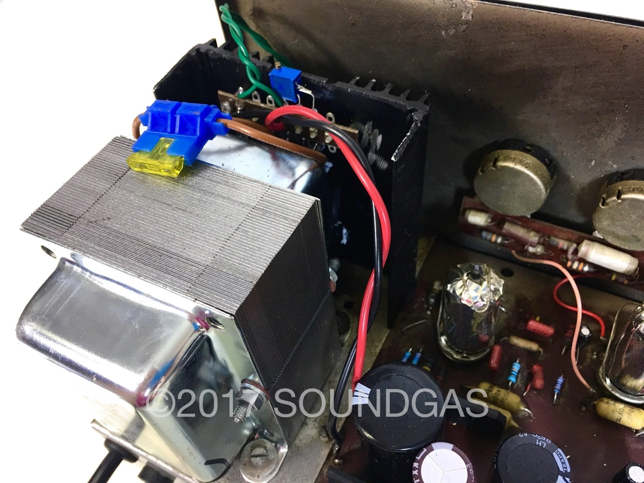 Elpico AC88 (Sound City Super 20) PA Amp - Image 9