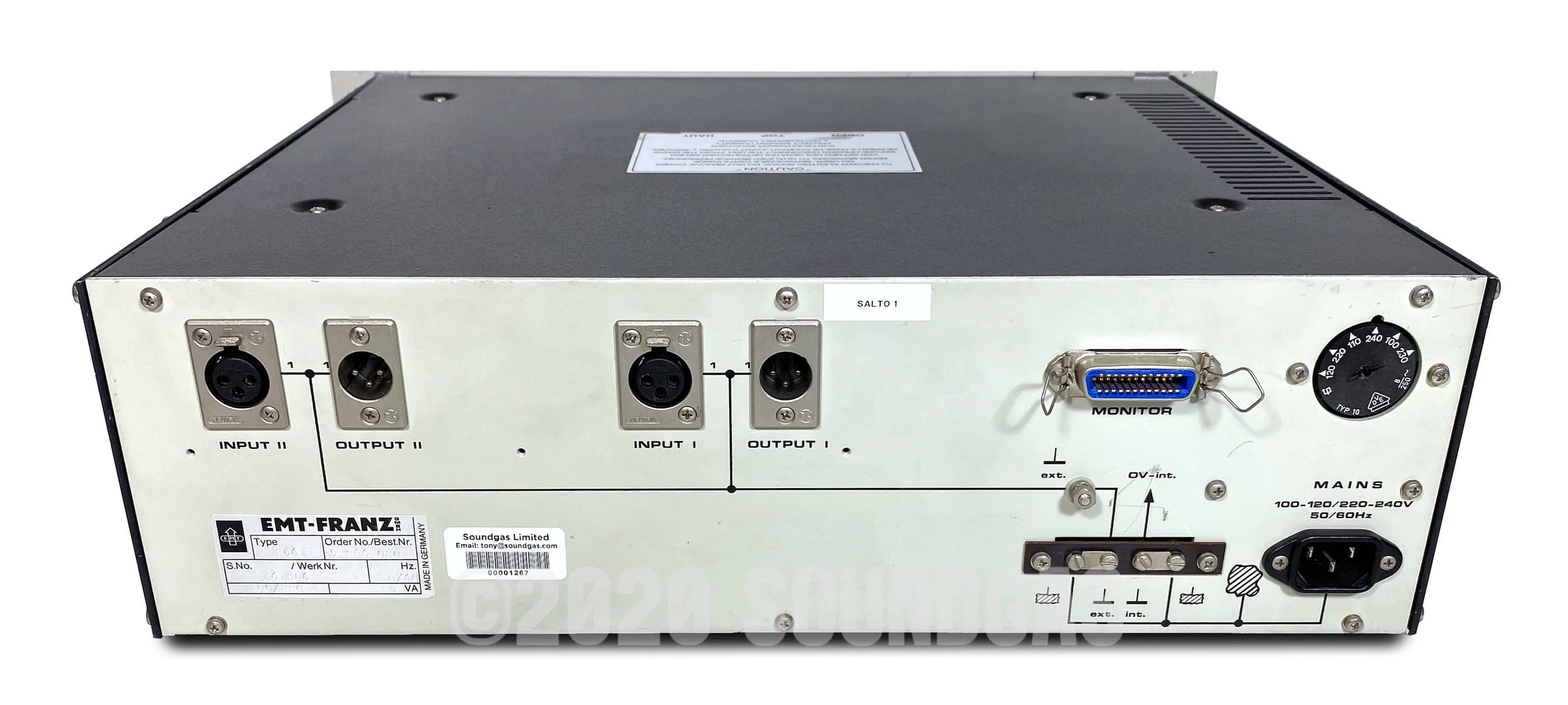 EMT 266 X Stereo Transient Limiter - Image 5