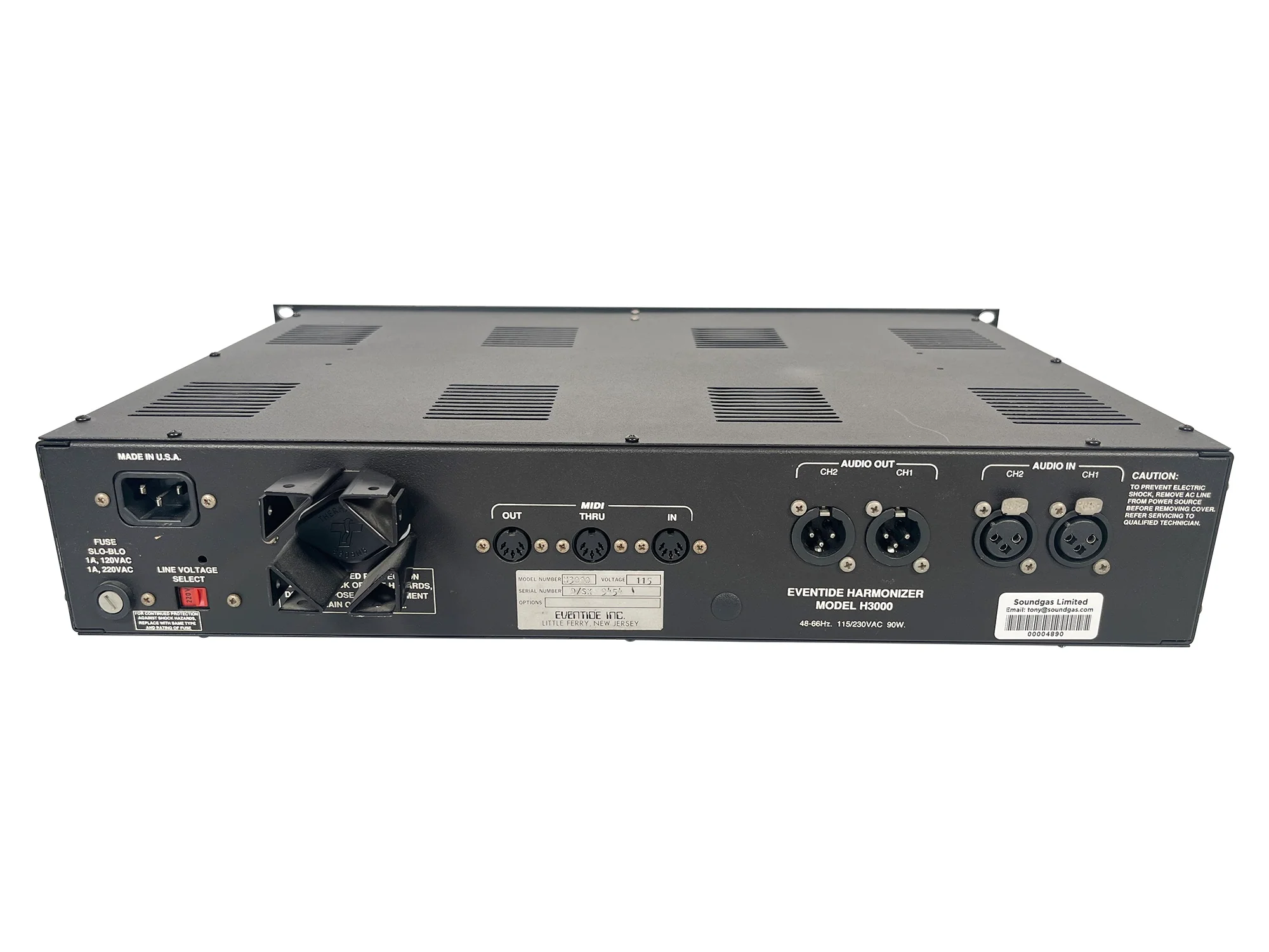 Eventide H3000 D/SX Ultra Harmonizer (H3500 Upgrade) - Image 6