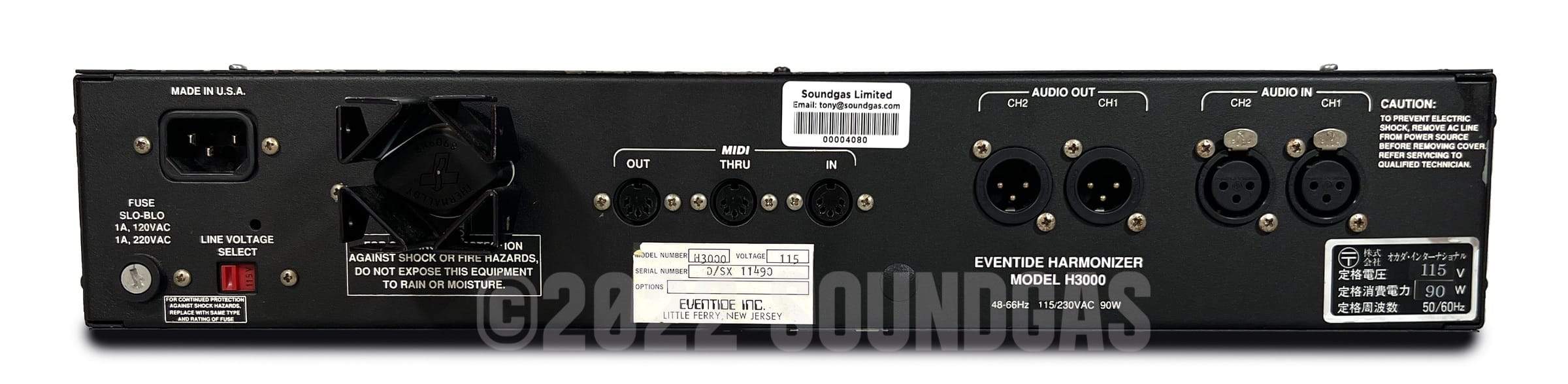 Eventide H3000 Ultra Harmonizer (H3500 EPROM) - Image 5