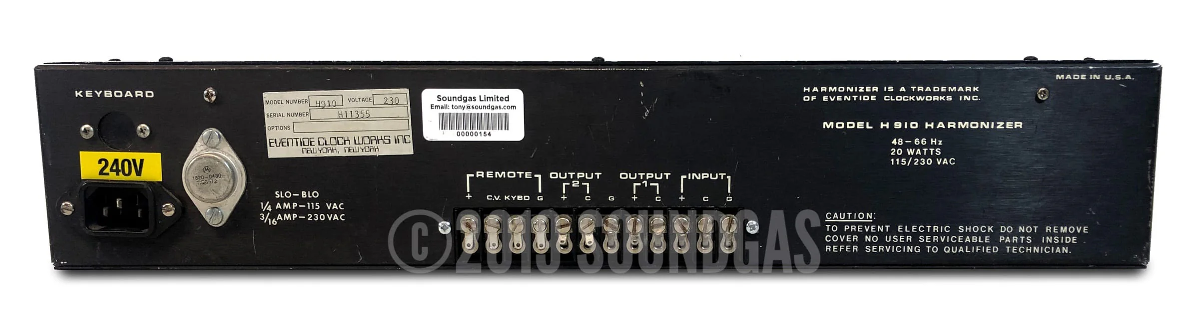 Eventide Harmonizer Model H910 - Image 5