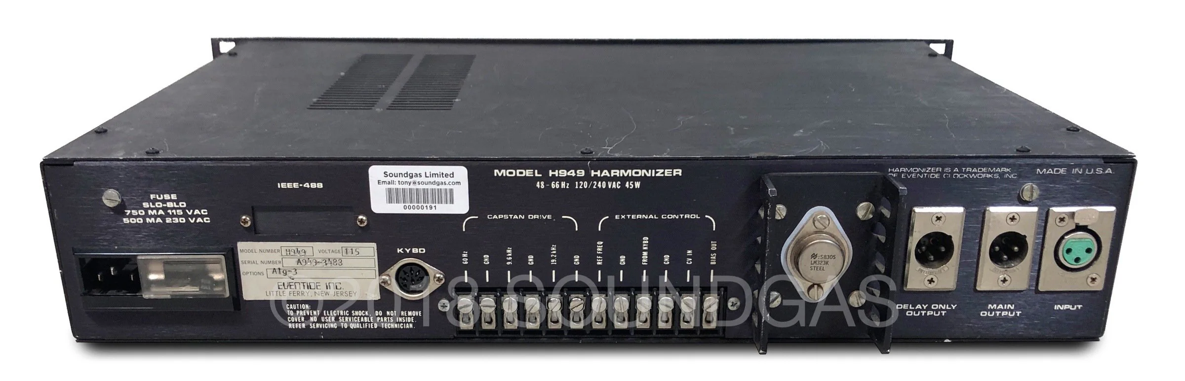 Eventide Harmonizer Model H949 - Image 5