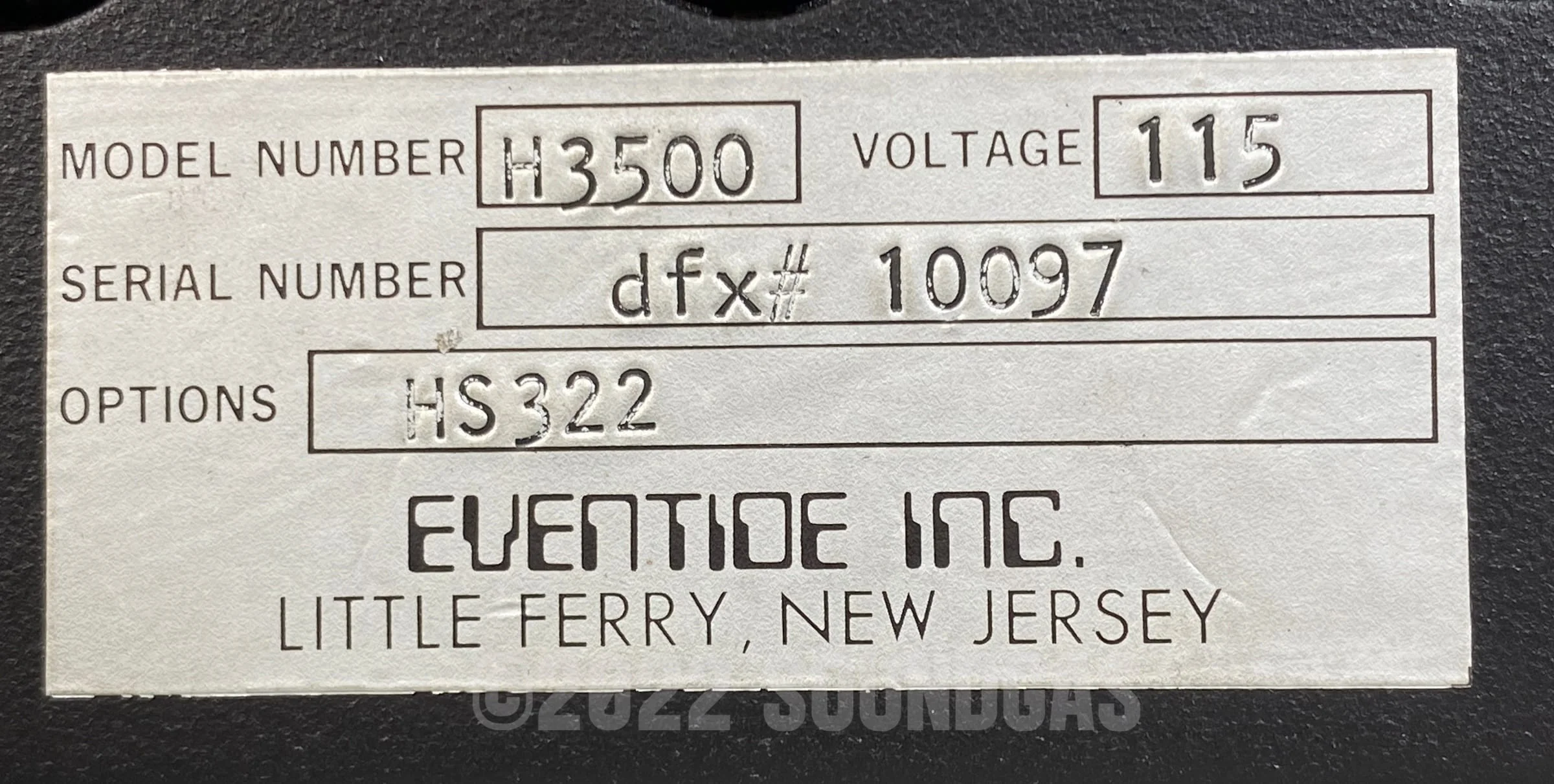 Eventide Ultra Harmonizer H3500 DFX-Sampling - Image 6