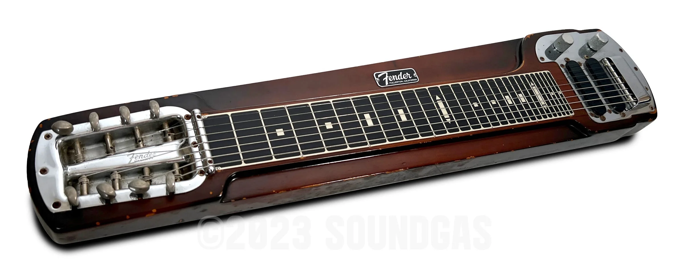 Fender Deluxe 8 'Stringmaster' Eight String Lap Steel Guitar 1960s - Image 5