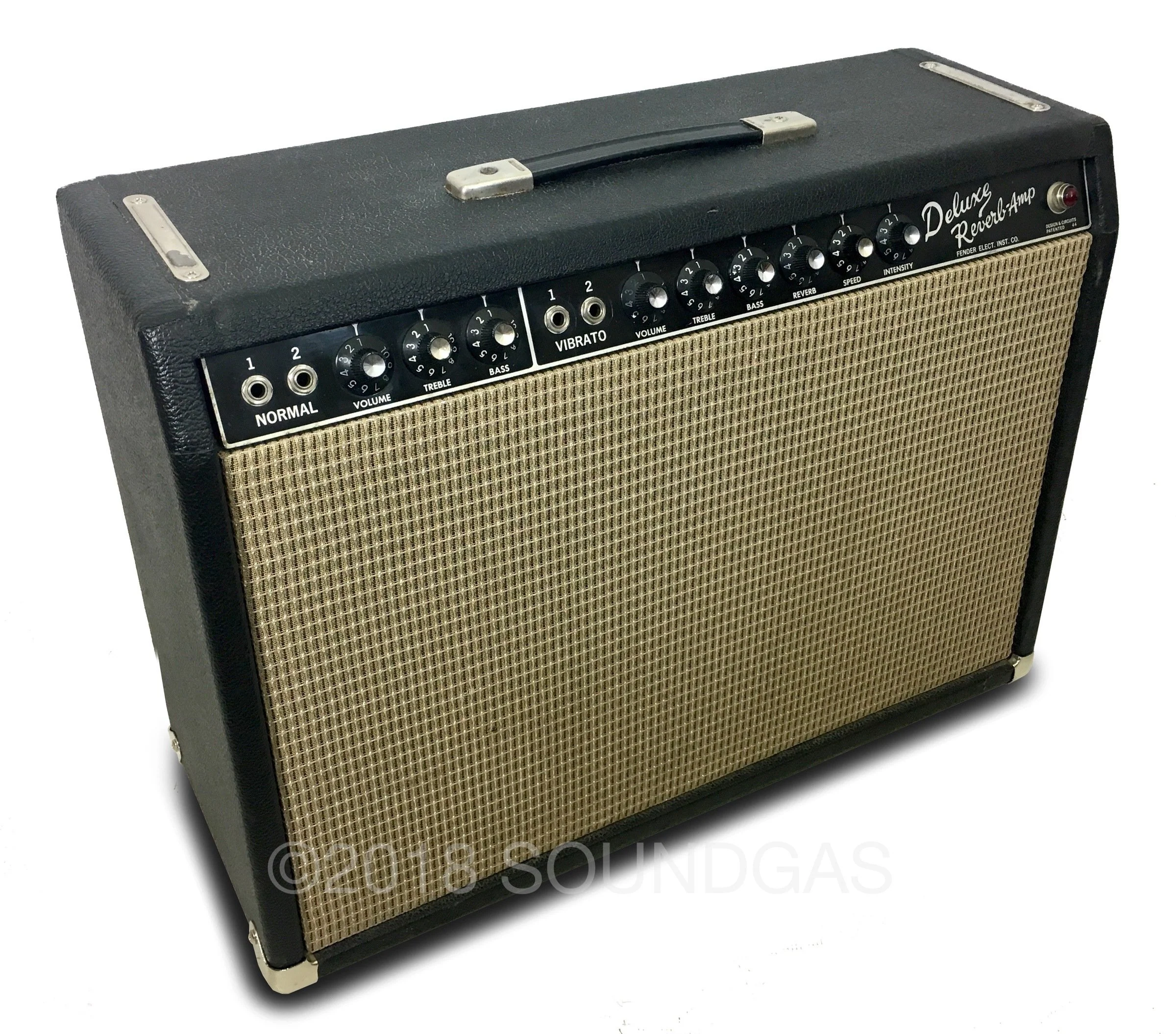Fender Deluxe Reverb 1964 - Cesar Diaz Modded - Image 3