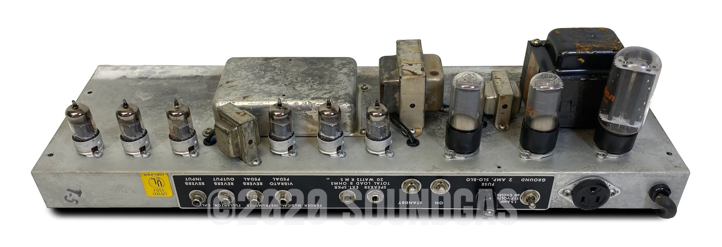 Fender Deluxe Reverb - C1974 - Image 8