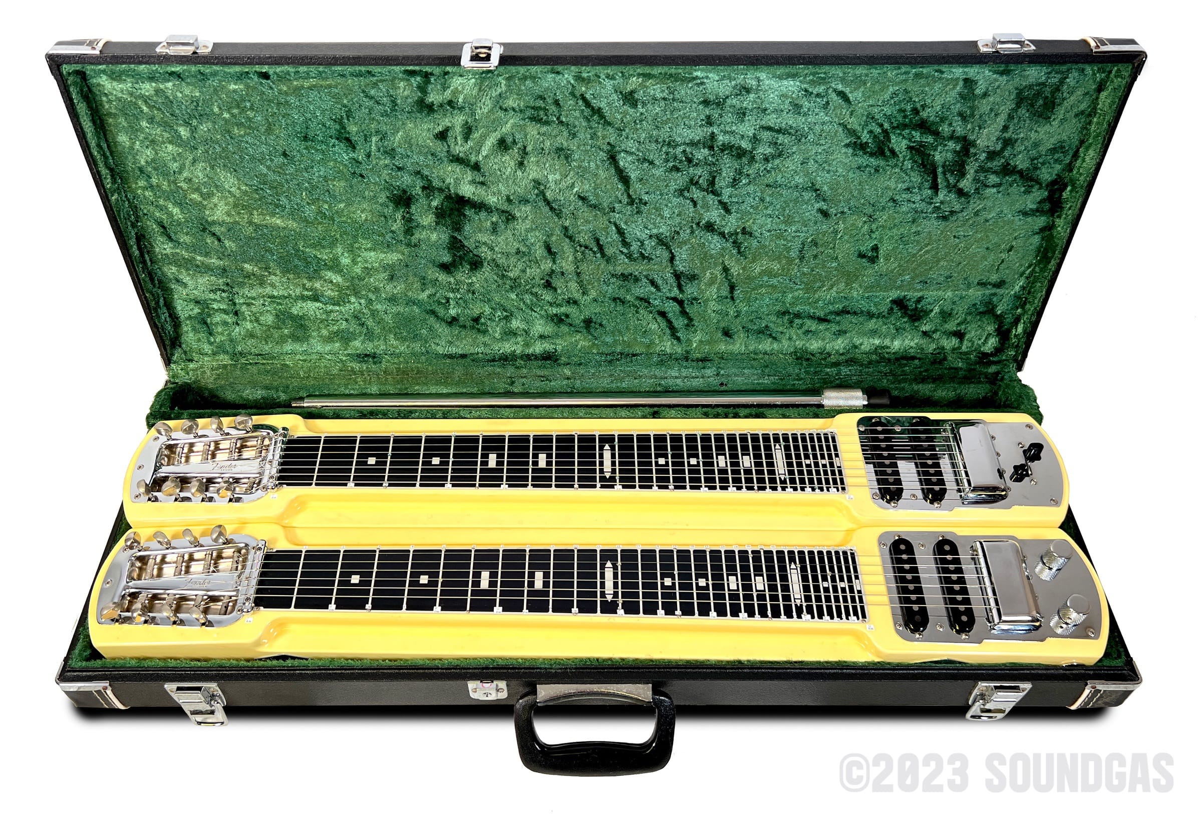 Fender Japan Stringmaster SM-2 Dual 8 Double Neck Console Lap Steel - Image 11