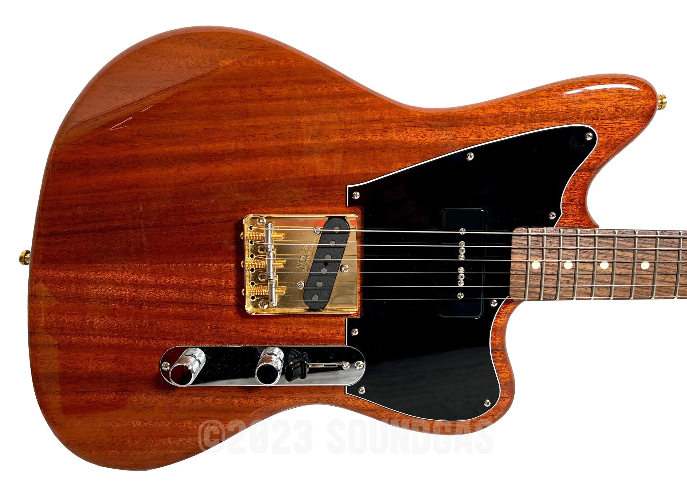 Fender MIJ Mahogany Offset Telecaster - Image 2