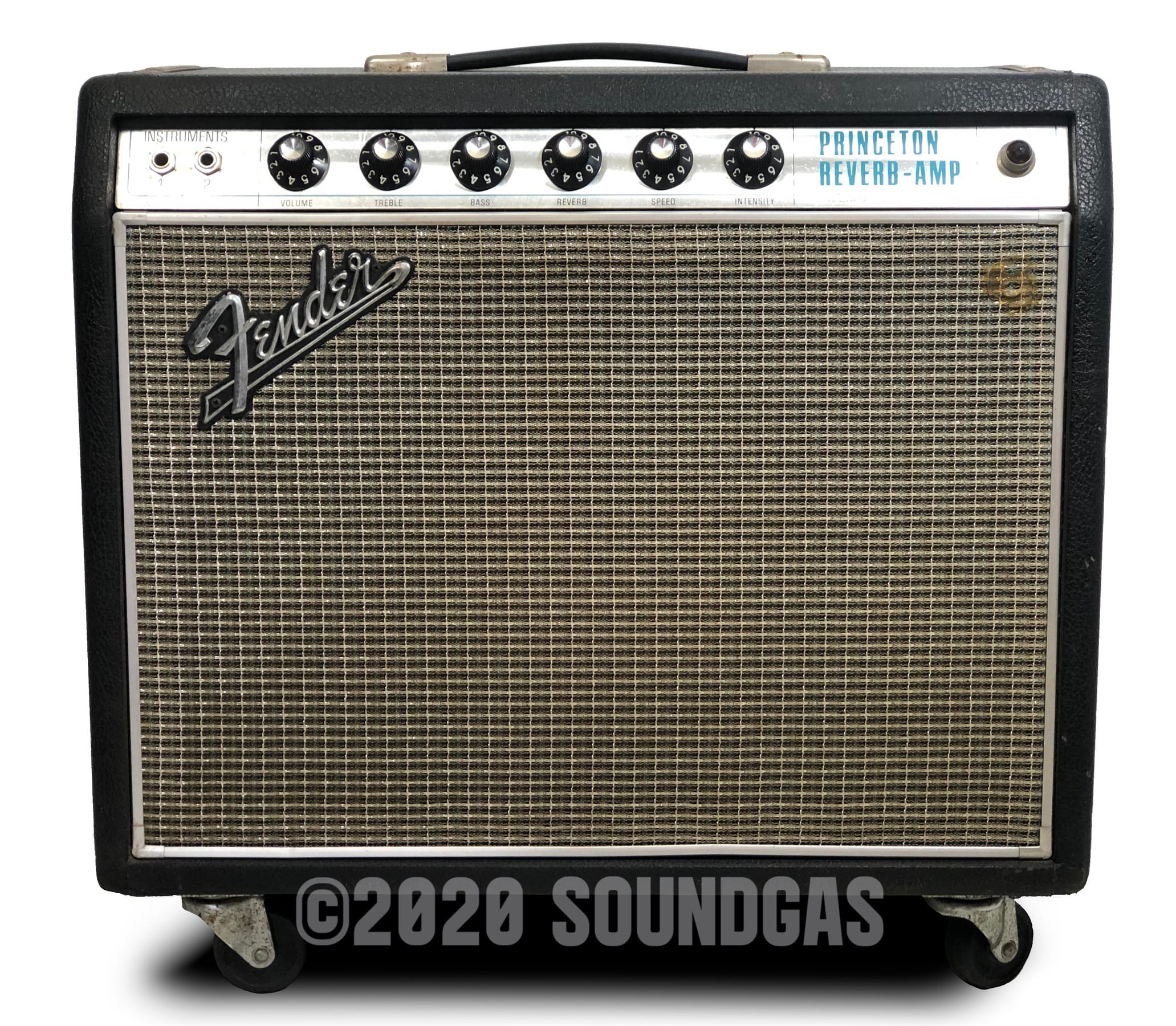 1968 Fender Princeton Reverb 'Drip Edge' - Image 2