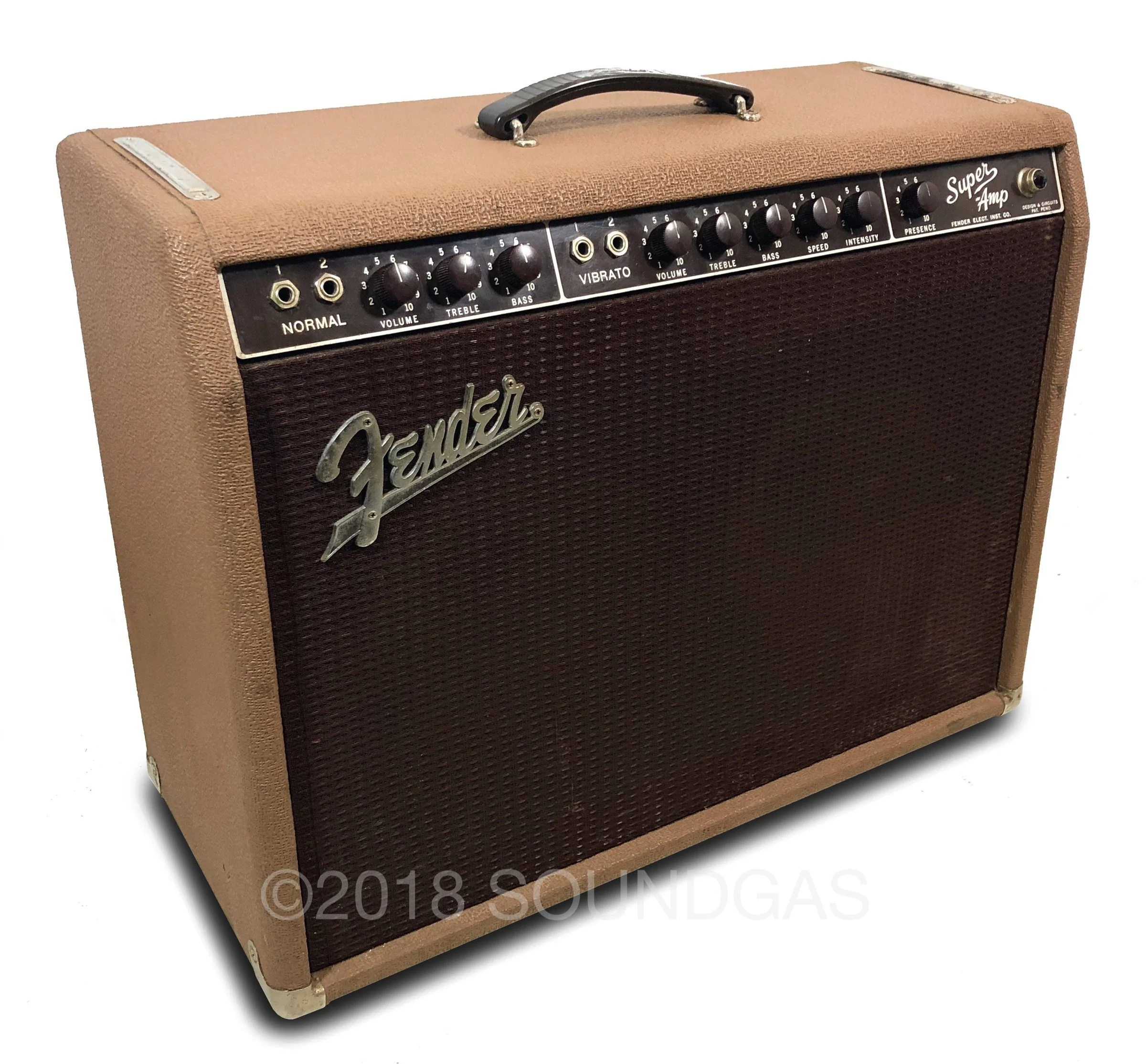 Fender Super Amp Model 6G4 - 1961 - Image 4